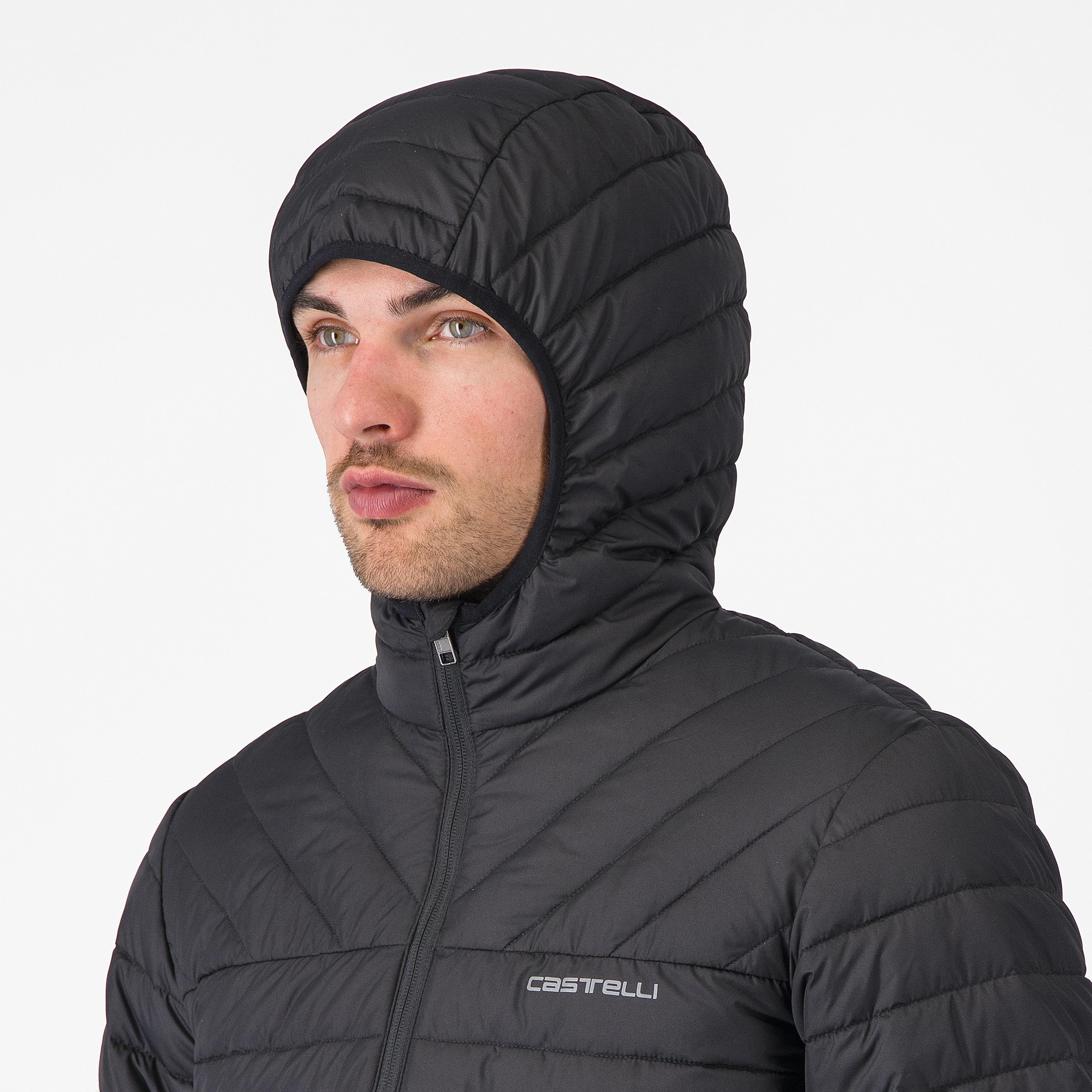 Classico puffy jacket - black - castelli
