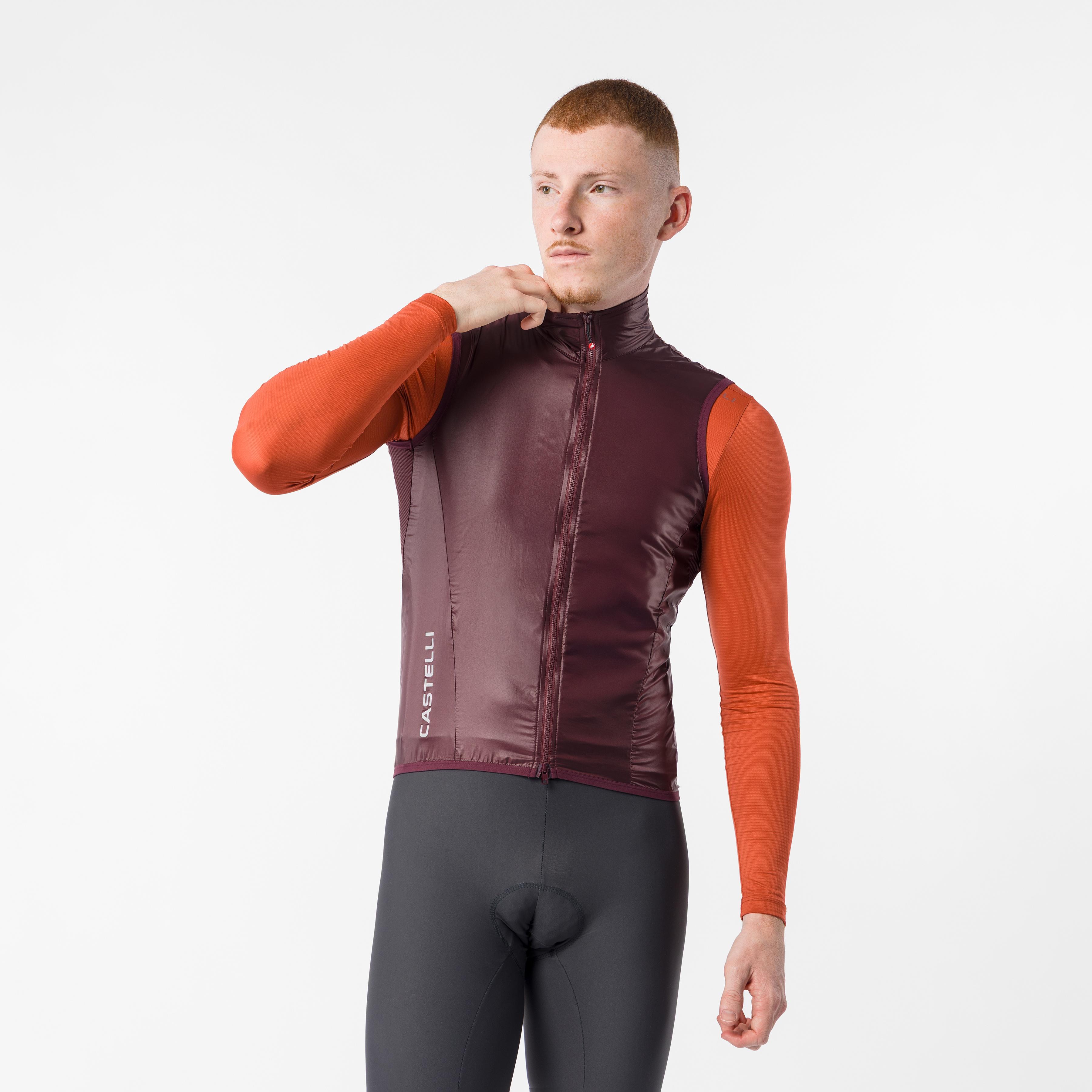 Aria 2 vest - deep bordeaux - castelli