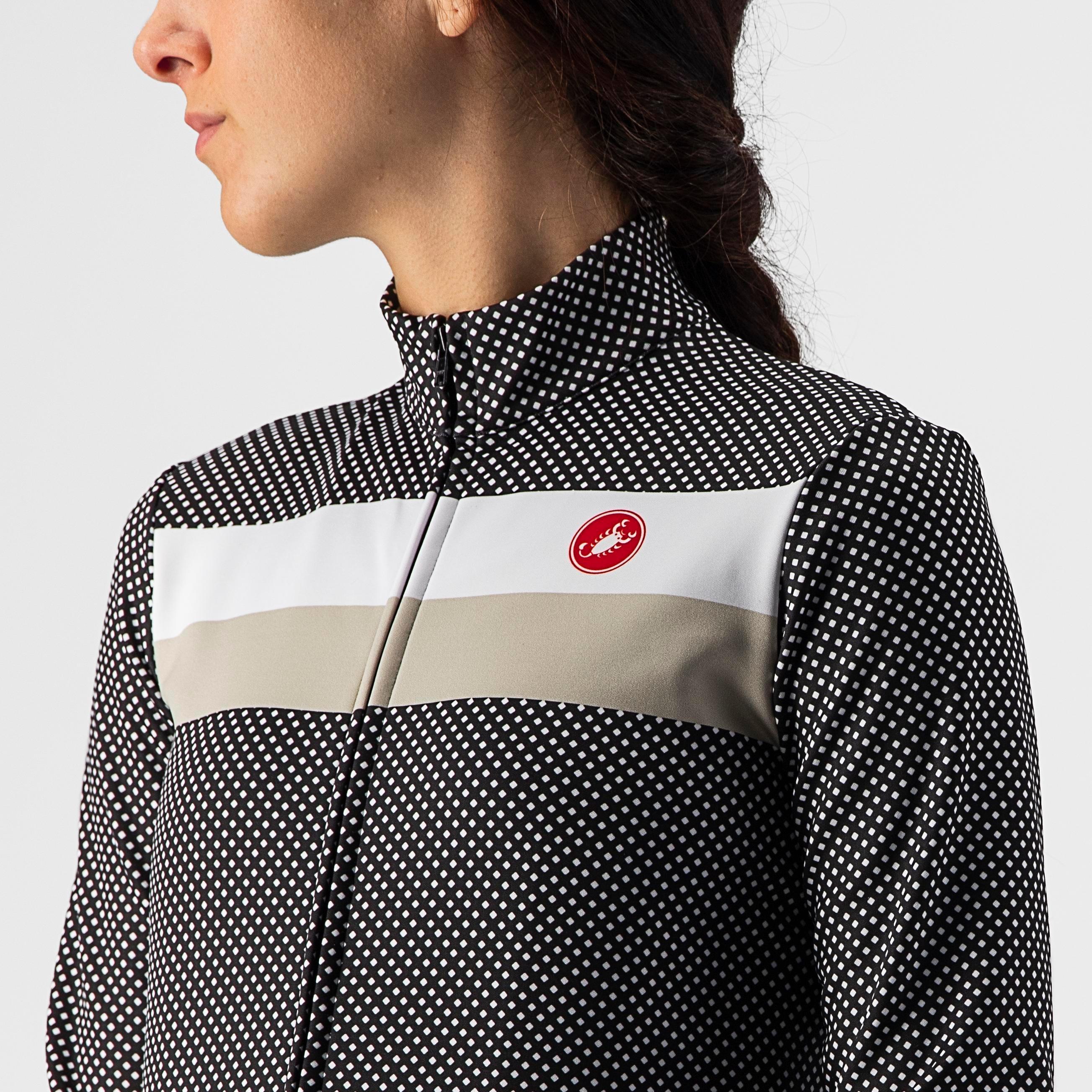 Volare ls jersey - black/white-chalk - castelli