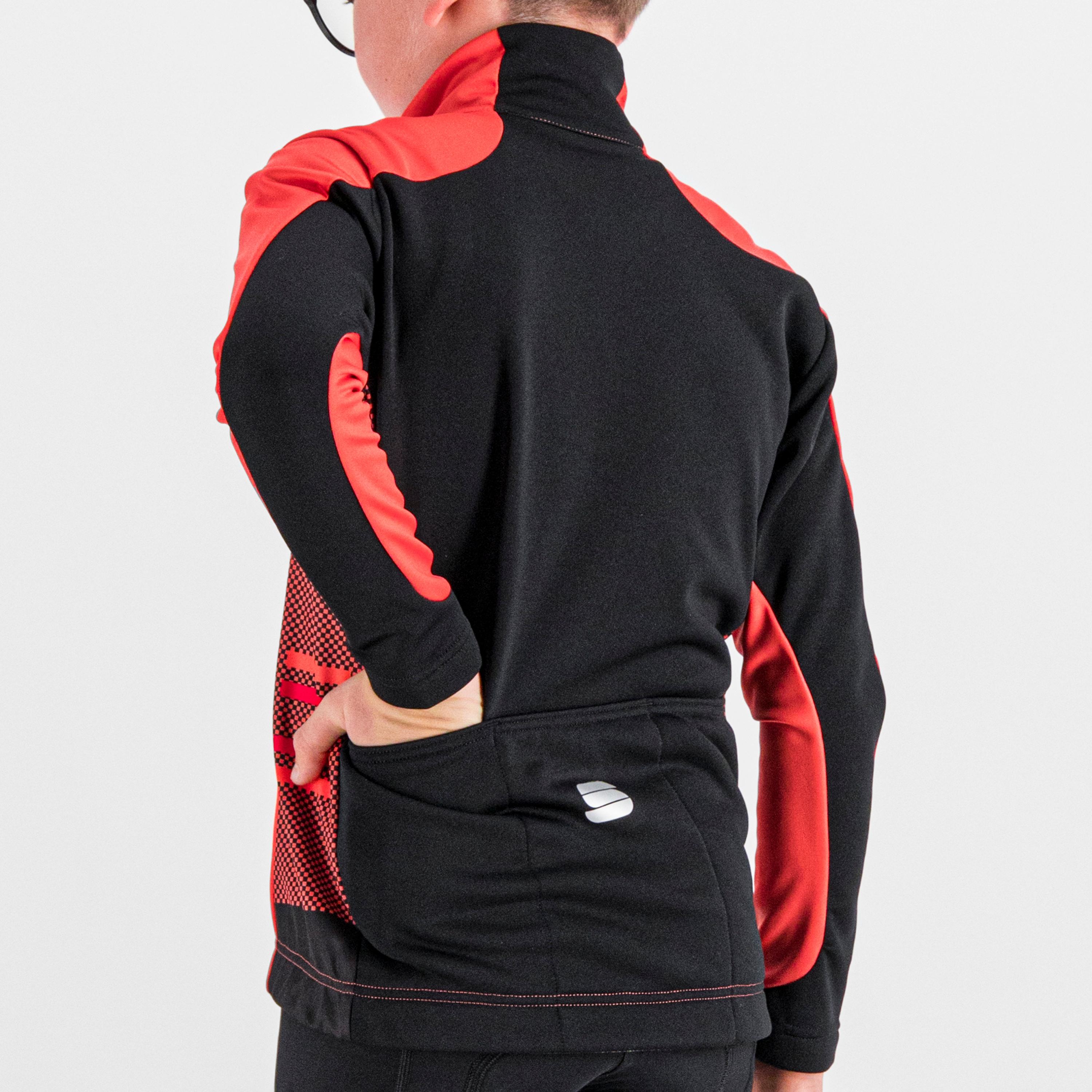 Team junior jacket - pompelmo - sportful