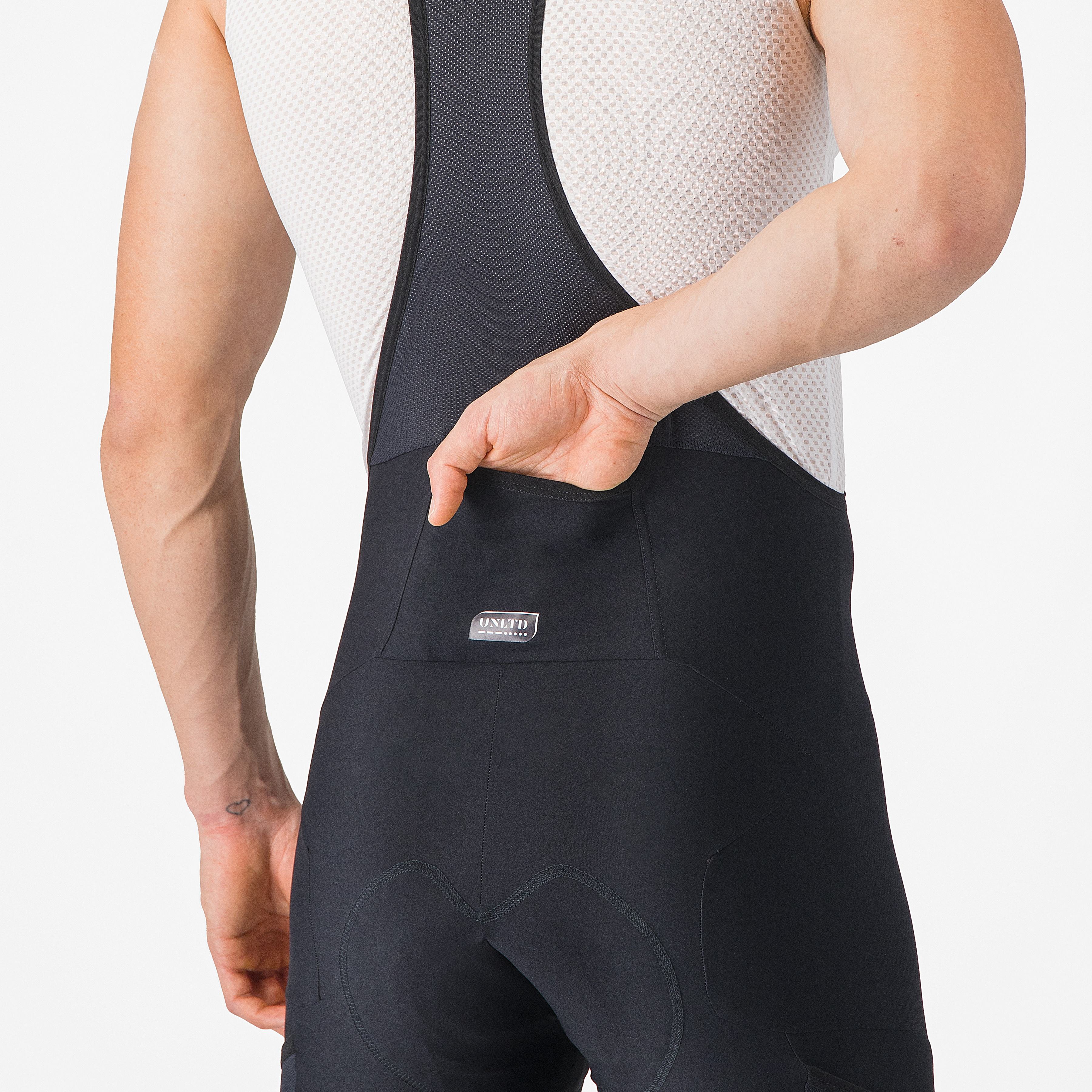 Unlimited endurance bibshort - black - castelli