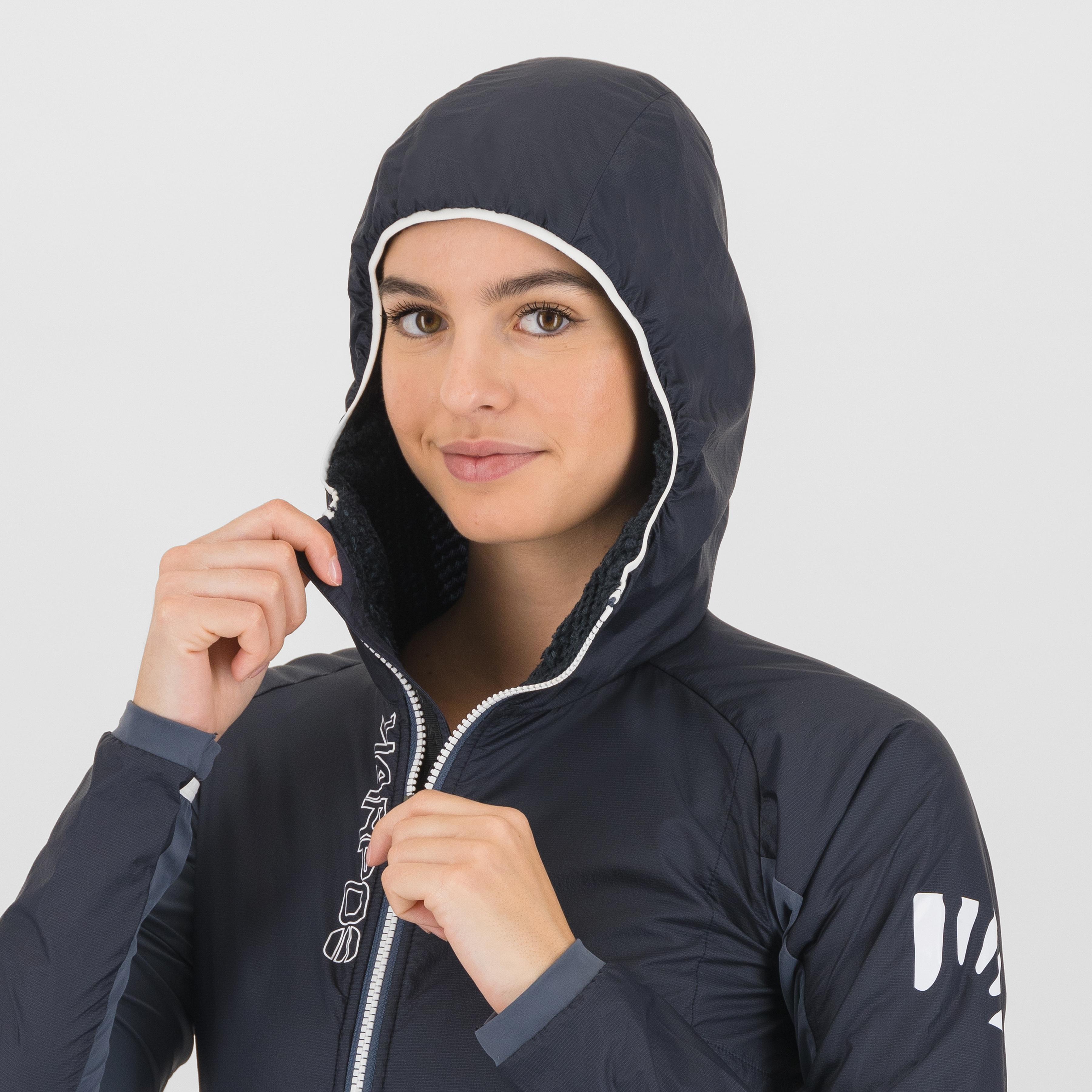 Lavaredo evo w jacket - vulcan/ombre blue - karpos