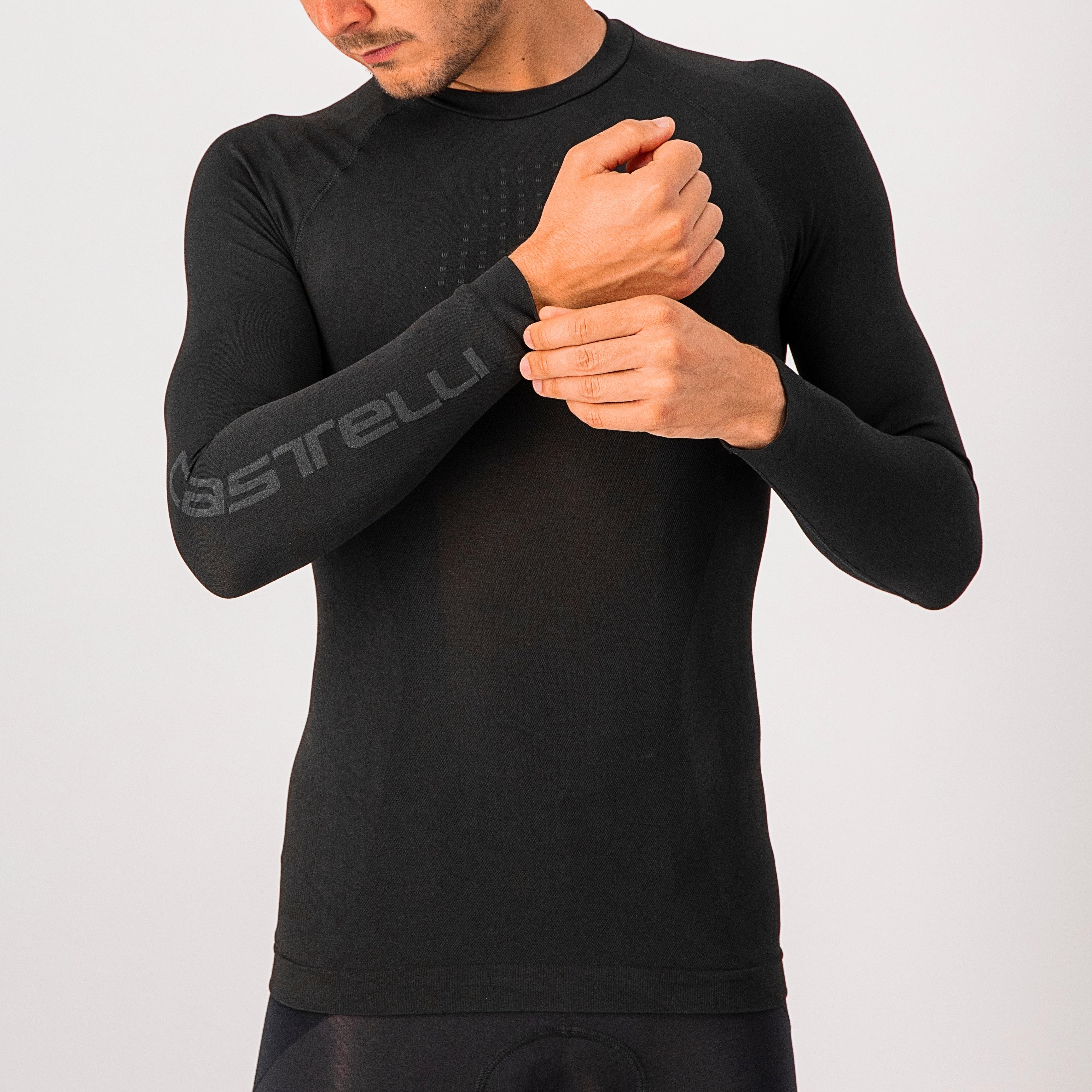 Core seamless base layer - black - castelli