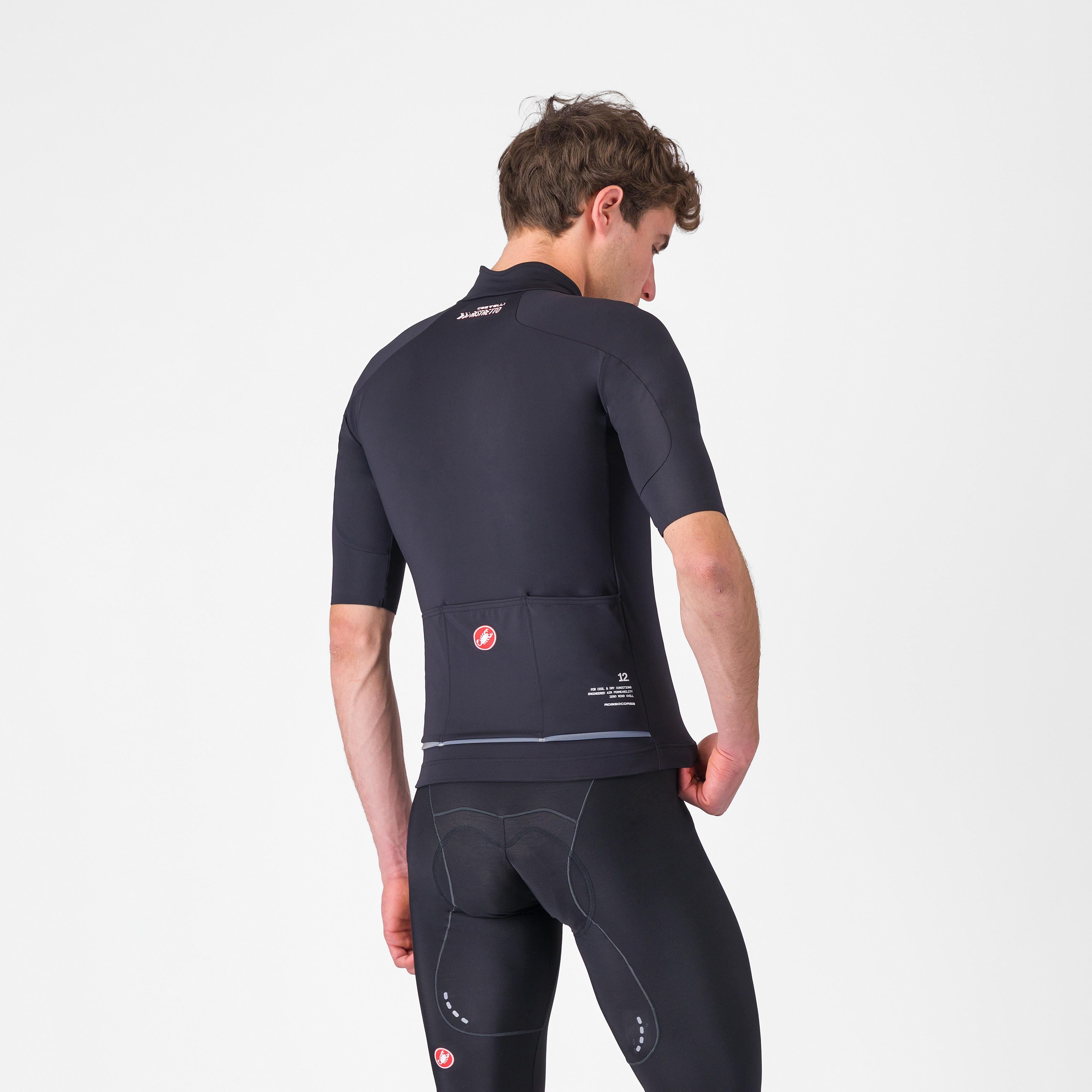 Do.di.ci. short sleeve jacket - light black - castelli