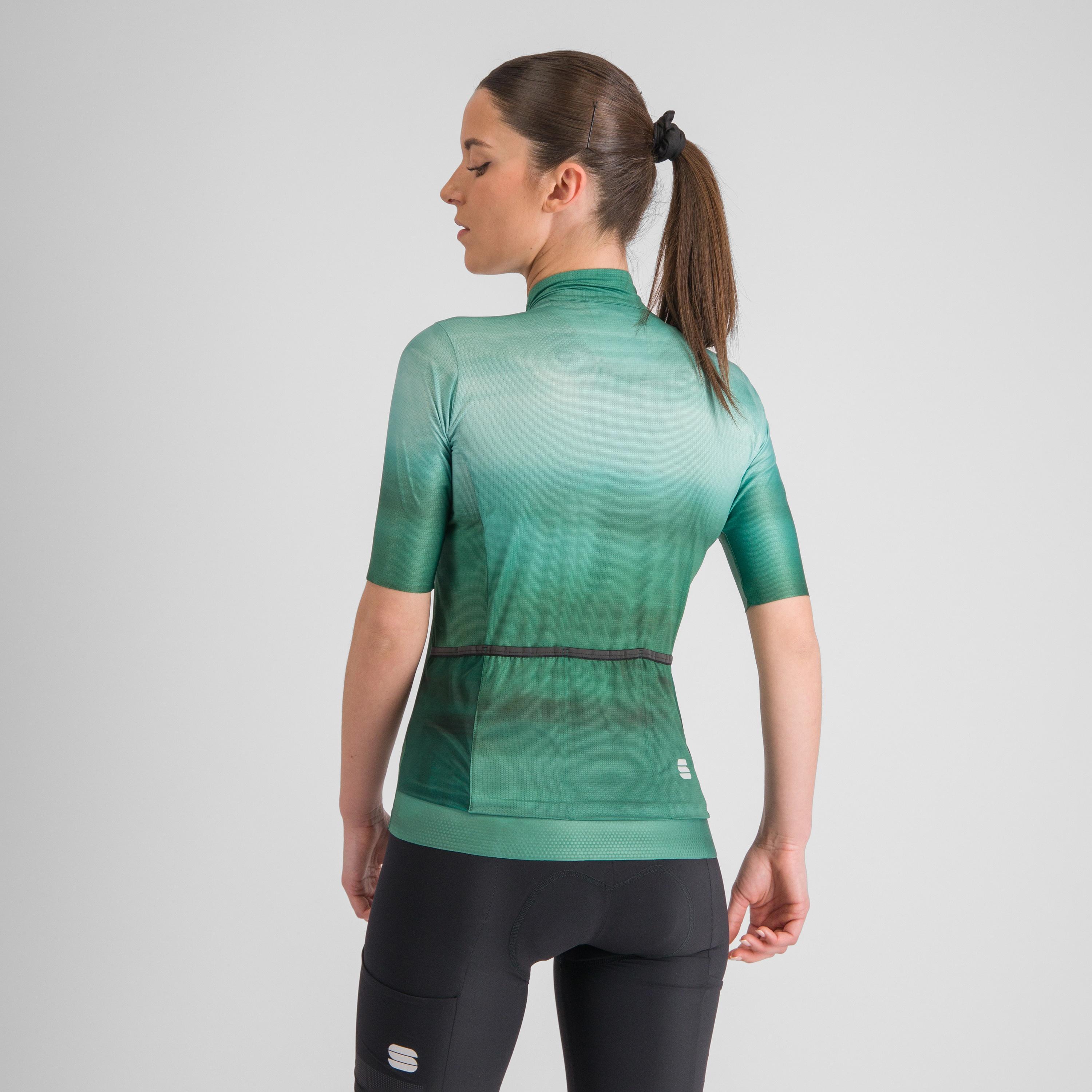 Flow supergiara w jersey - shrub green - sportful