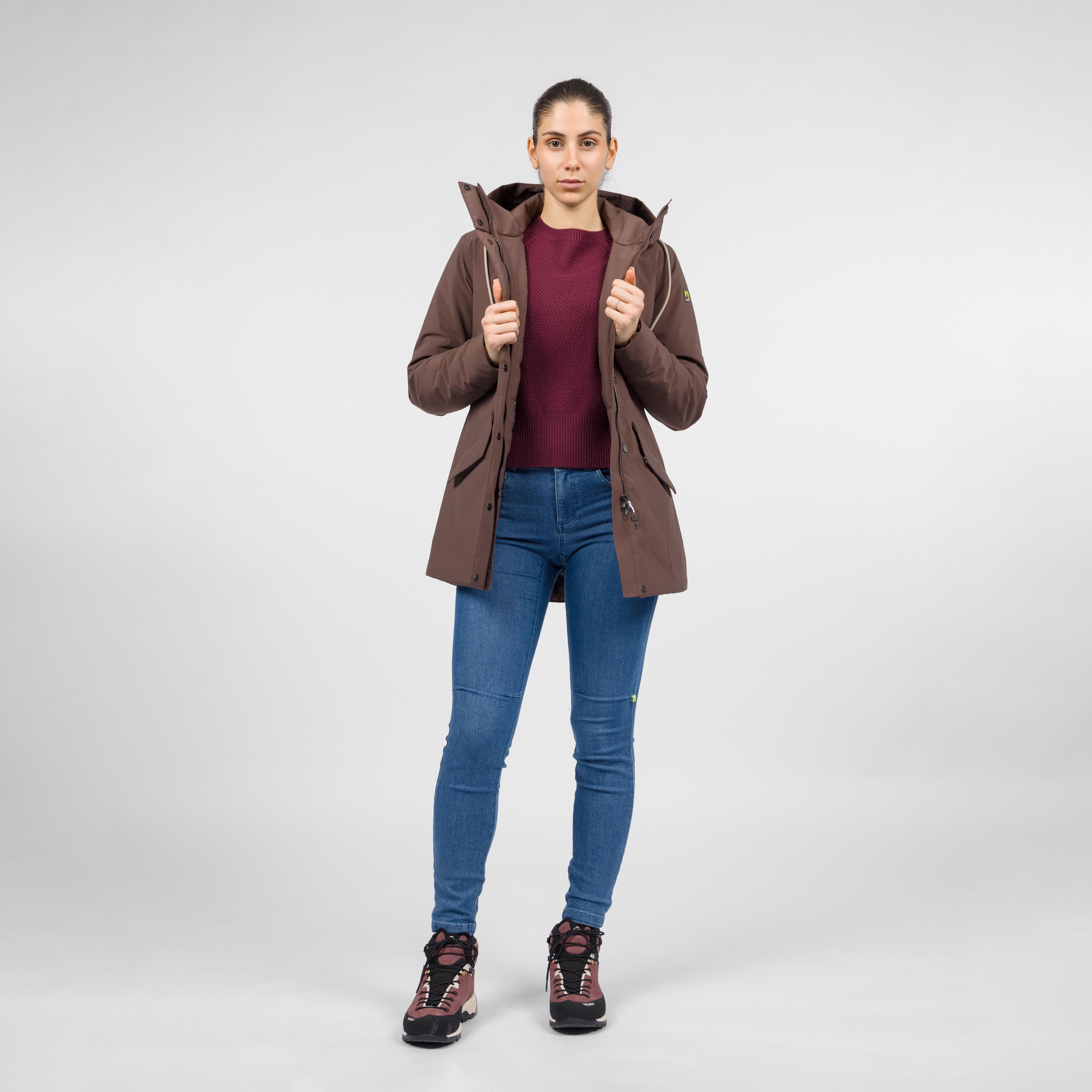 Vandelli w parka - gianduia brown - karpos