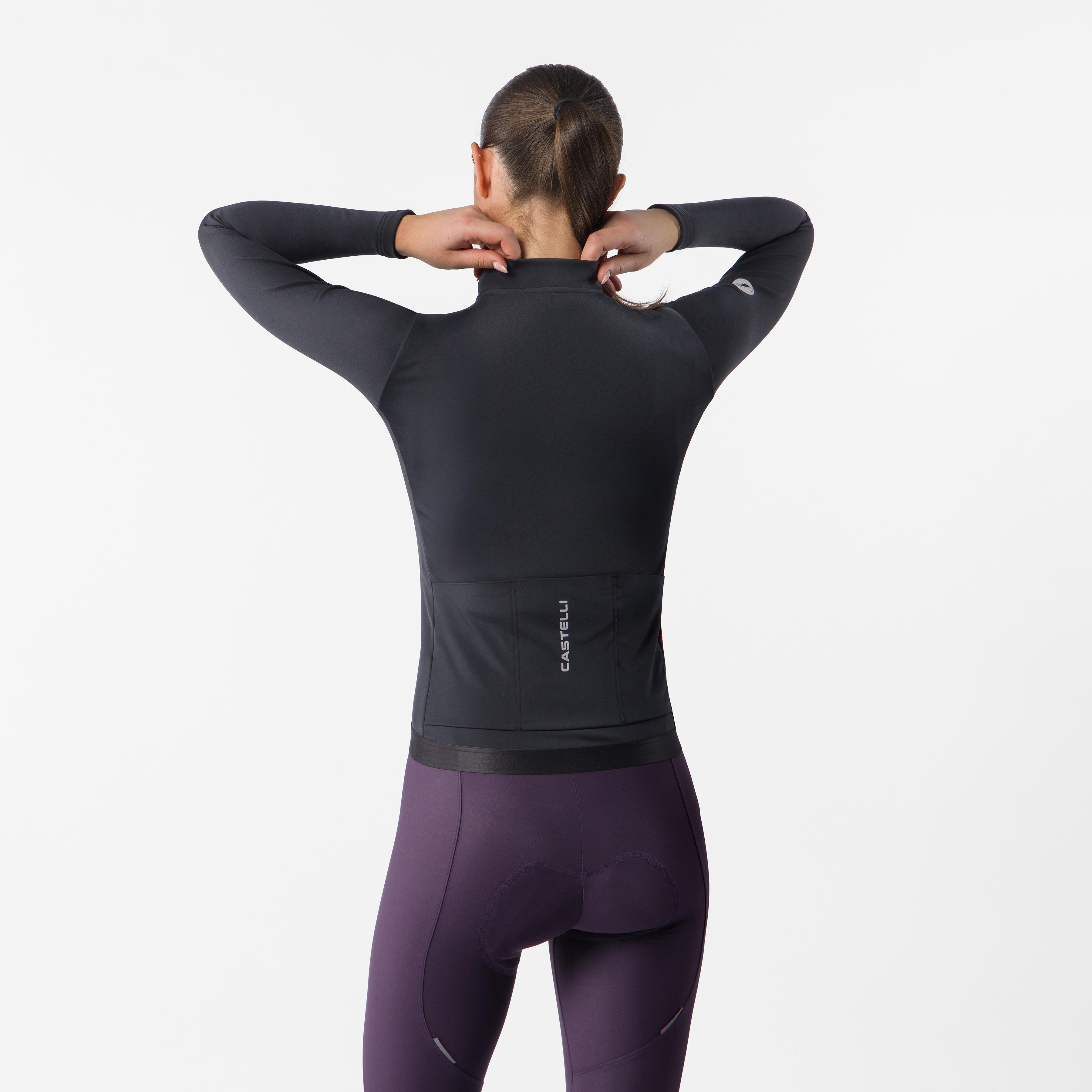Espresso thermal 2 w jersey - black/white - castelli