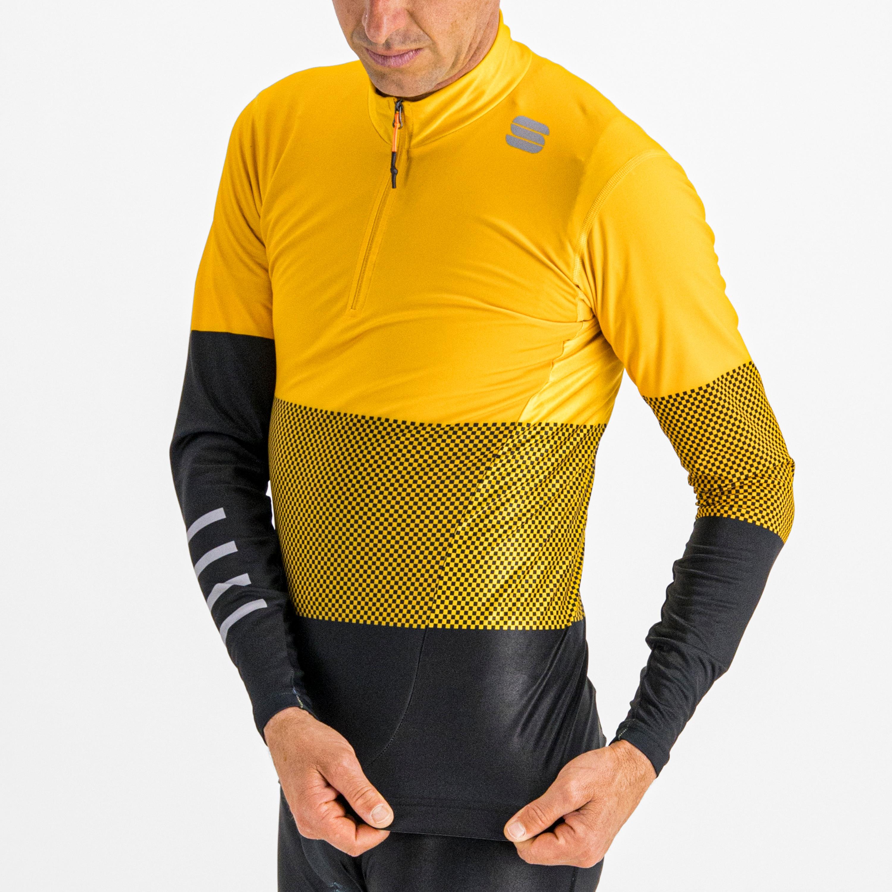 Squadra jersey - yellow black - sportful