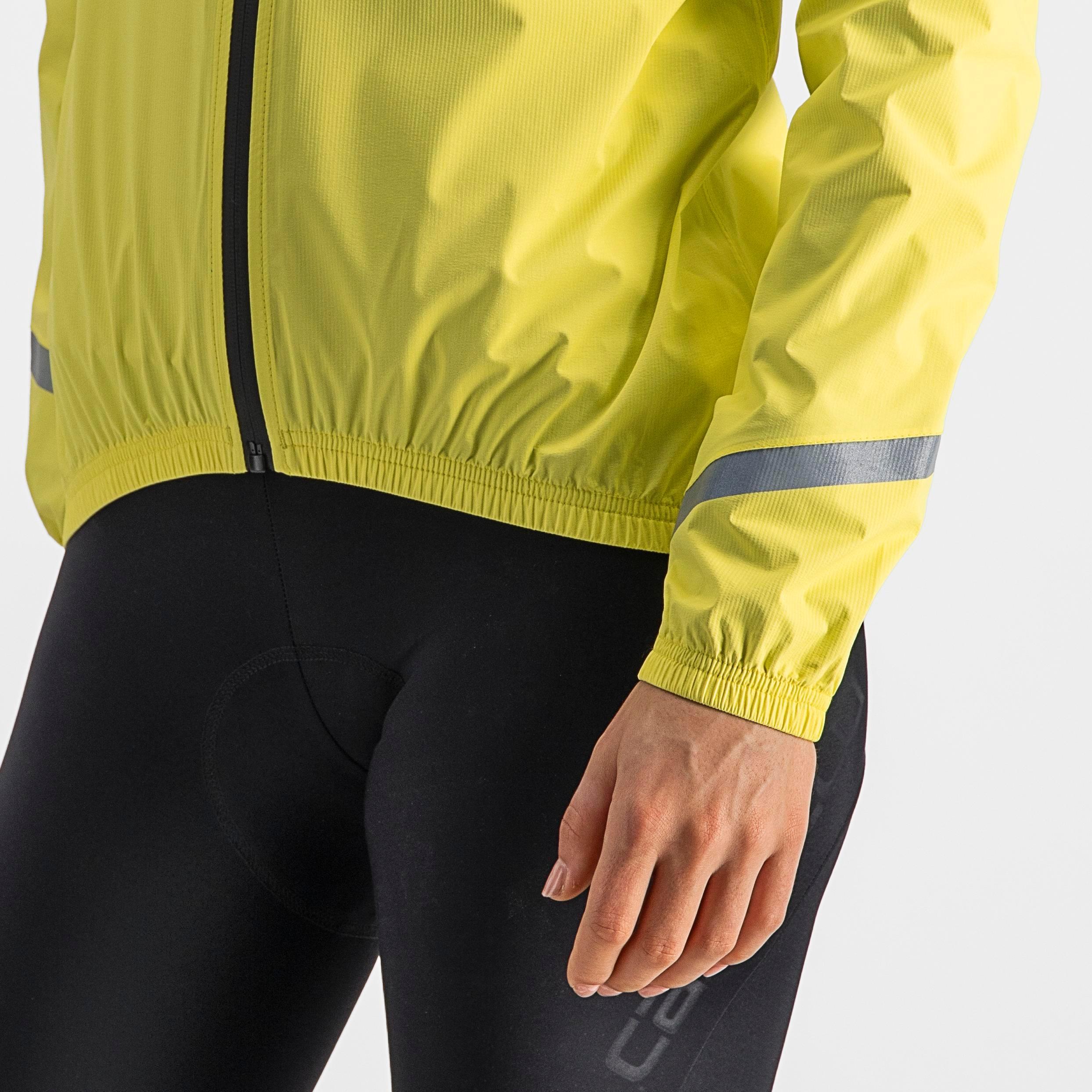 Emergency 2 w rain jacket - brilliant yellow - castelli