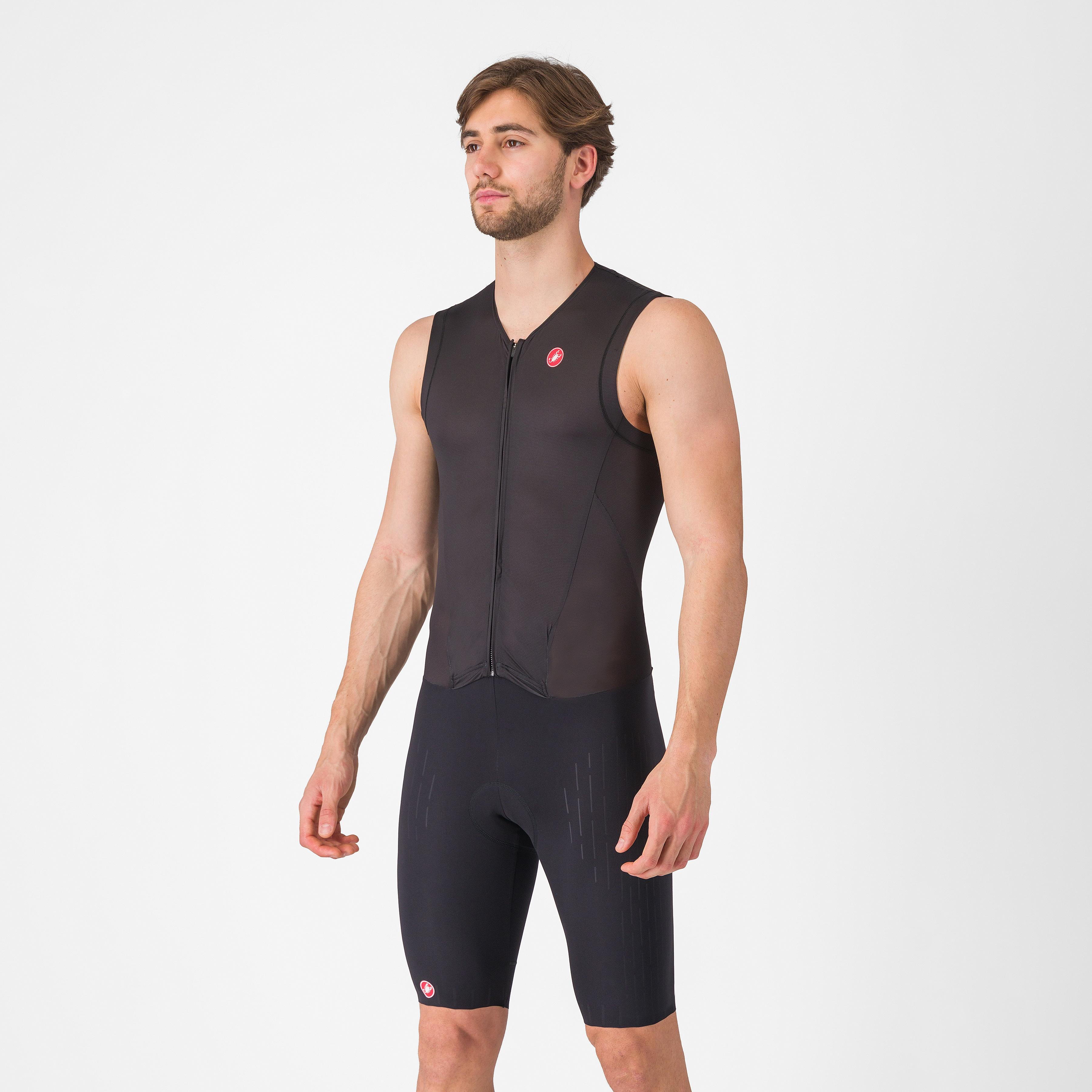 Free sanremo 3 suit sleeveless - black - castelli