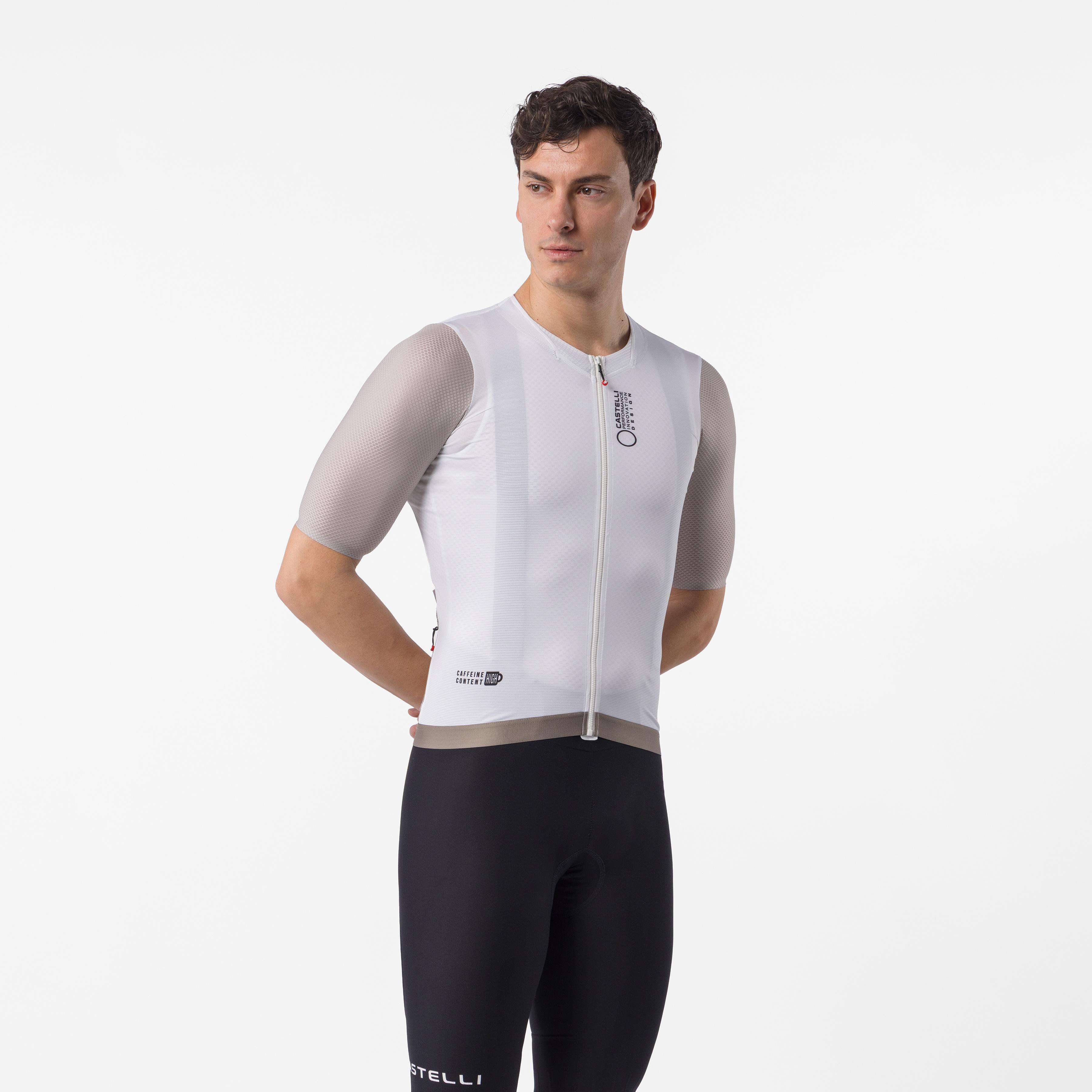 Corretto jersey - ivory/clay-black - castelli