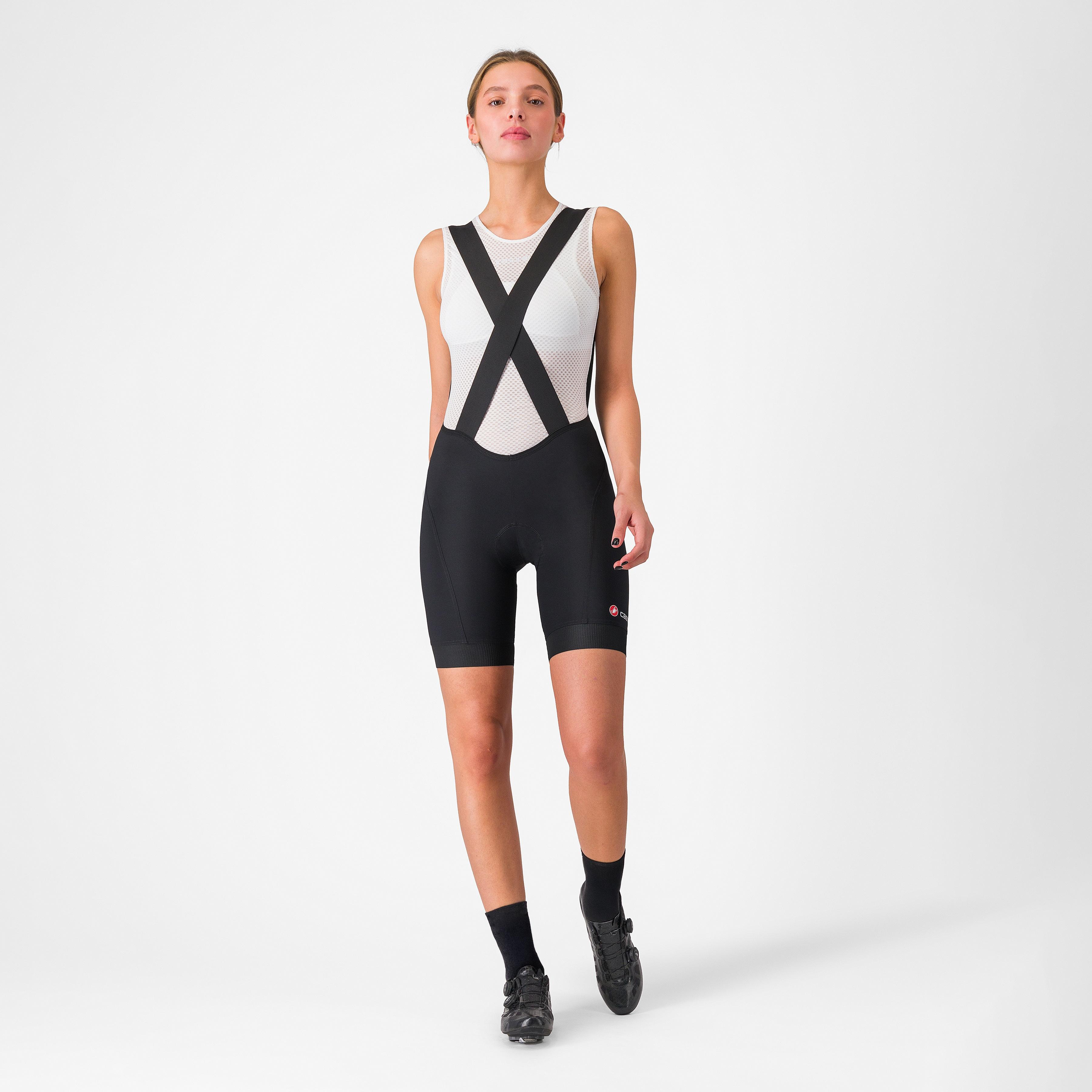 Endurance w bibshort - black - castelli