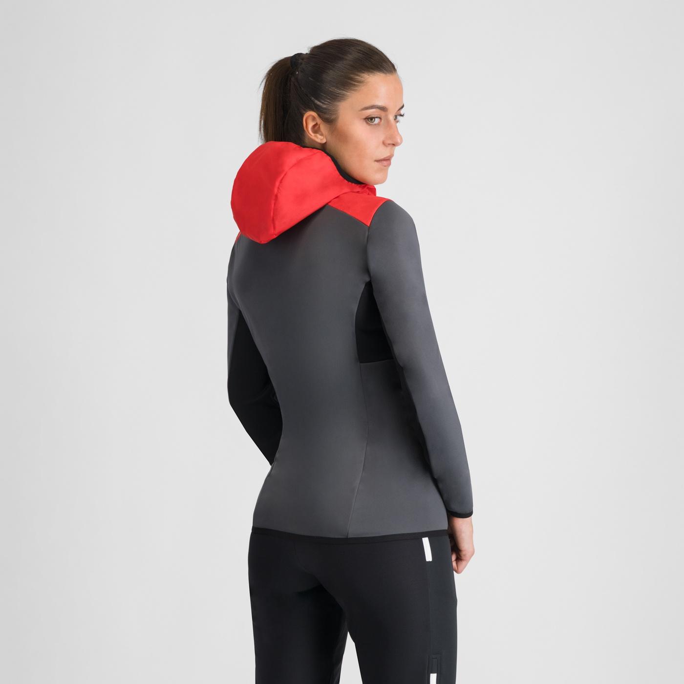 Rythmo w jacket - black oyster/hibiscus - sportful