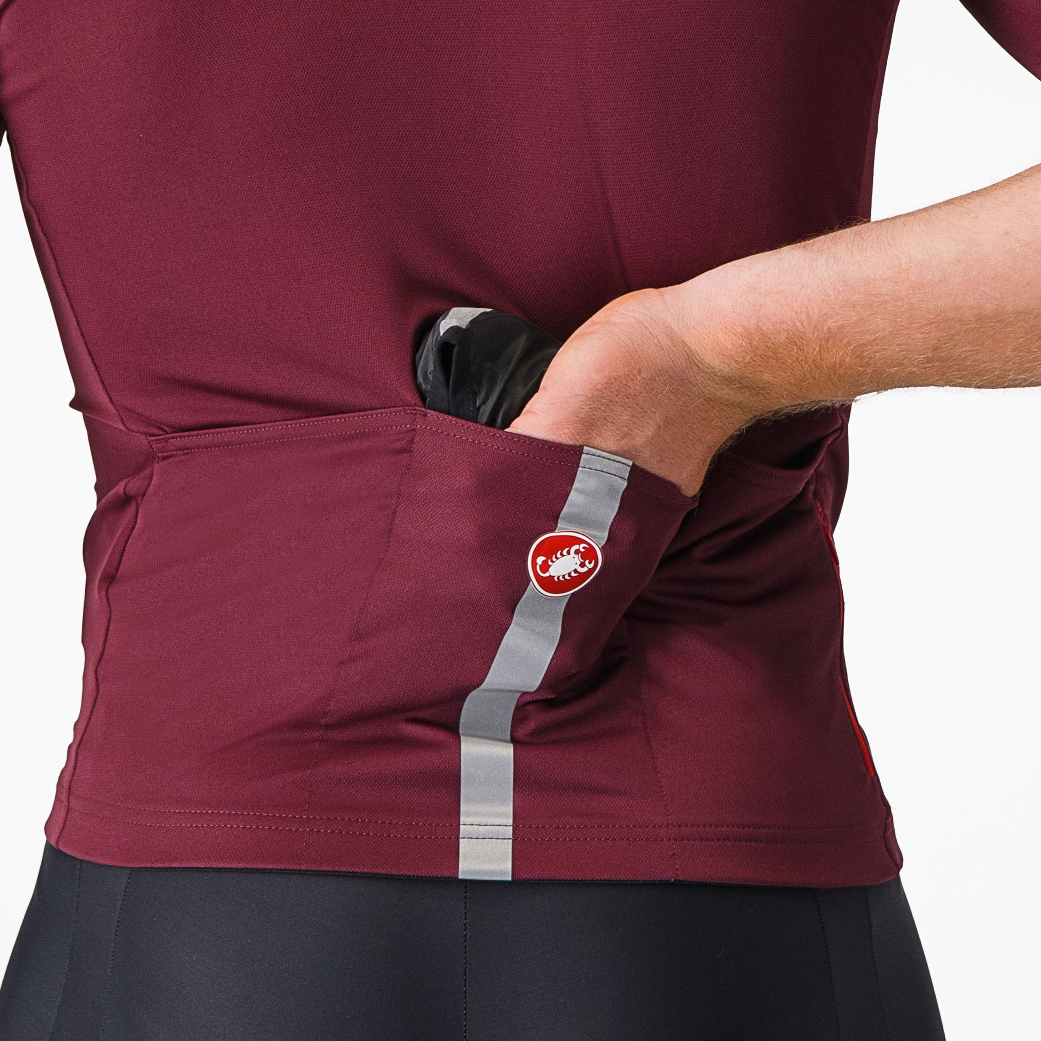 Squadra stretch vest - light black/dark gray - castelli