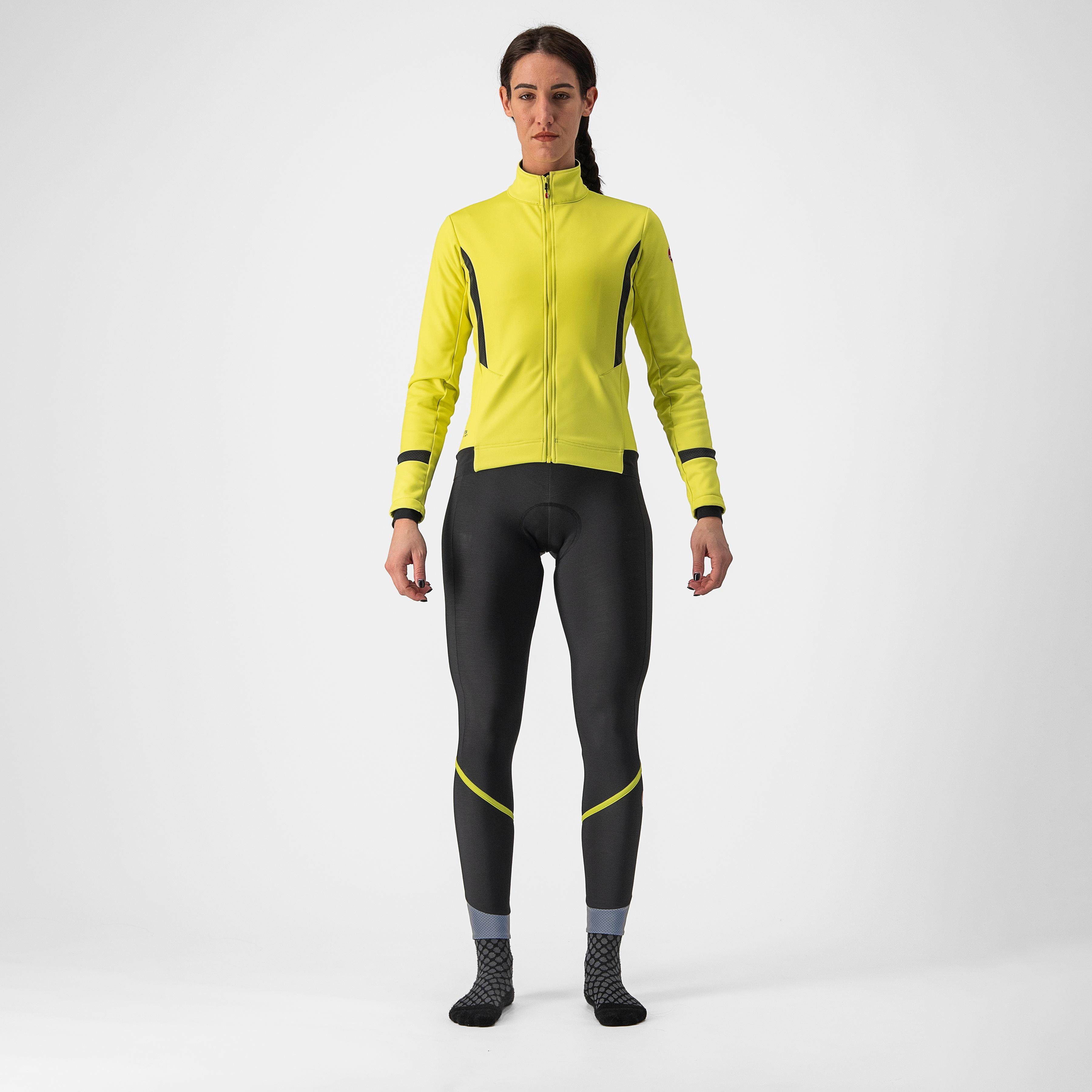 Dinamica 2 jacket - brilliant yellow/dark gray ref - castelli