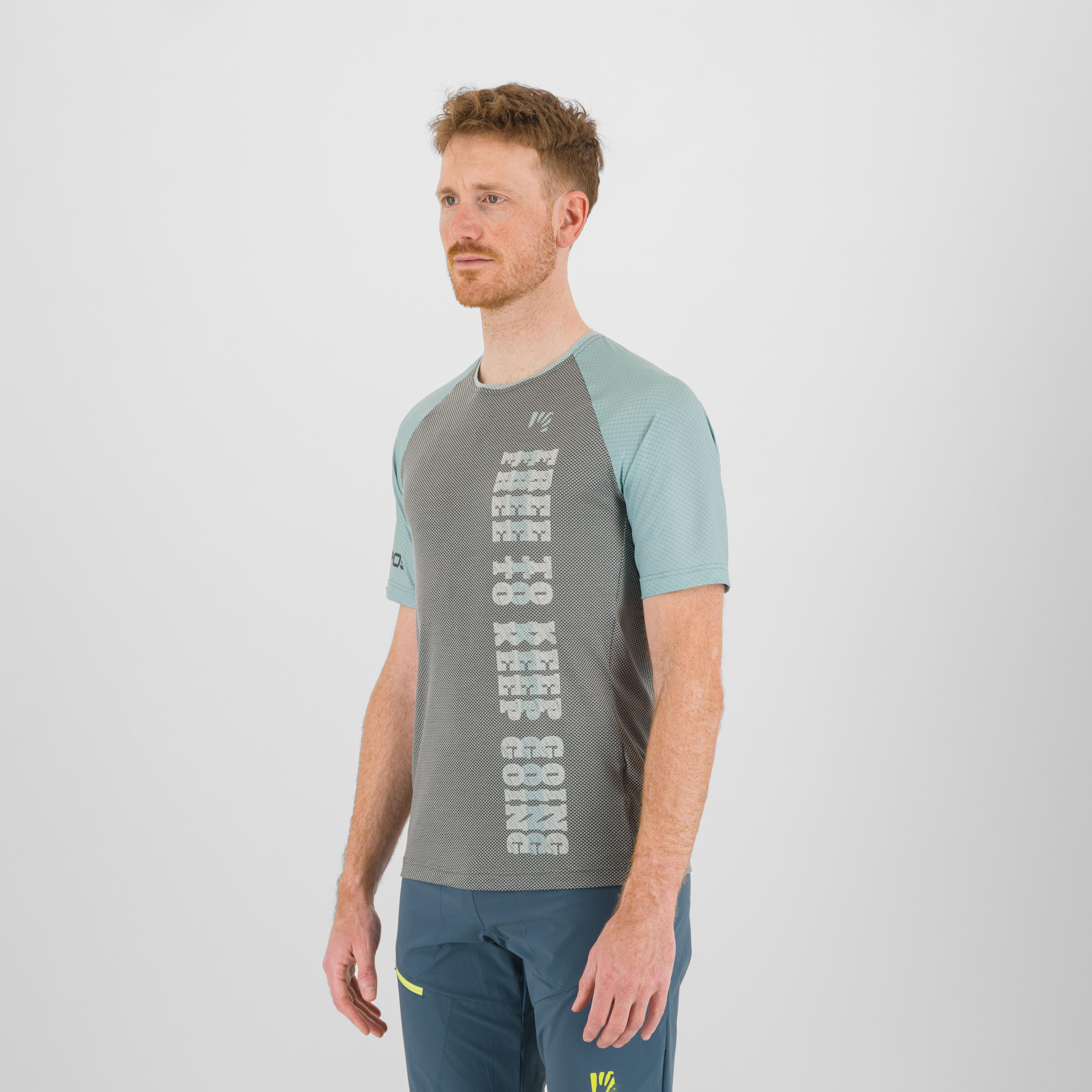 Moved evo jersey - urban/mineral blue - karpos
