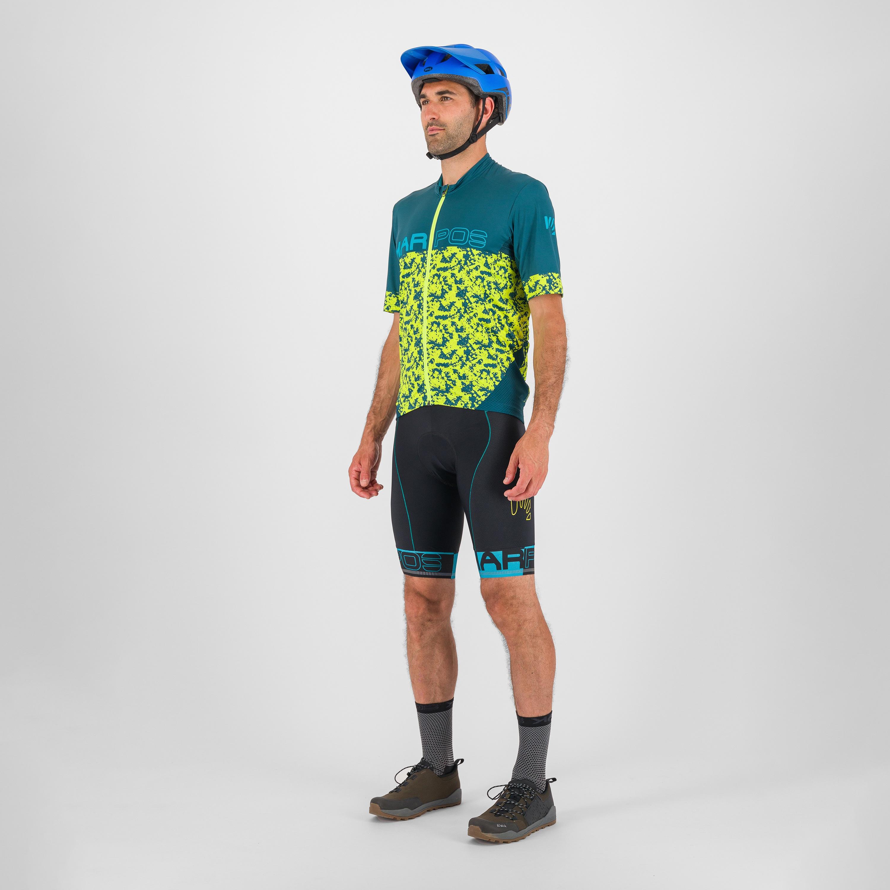 Jump jersey - refl. pound/yellow fluo/enamel - karpos