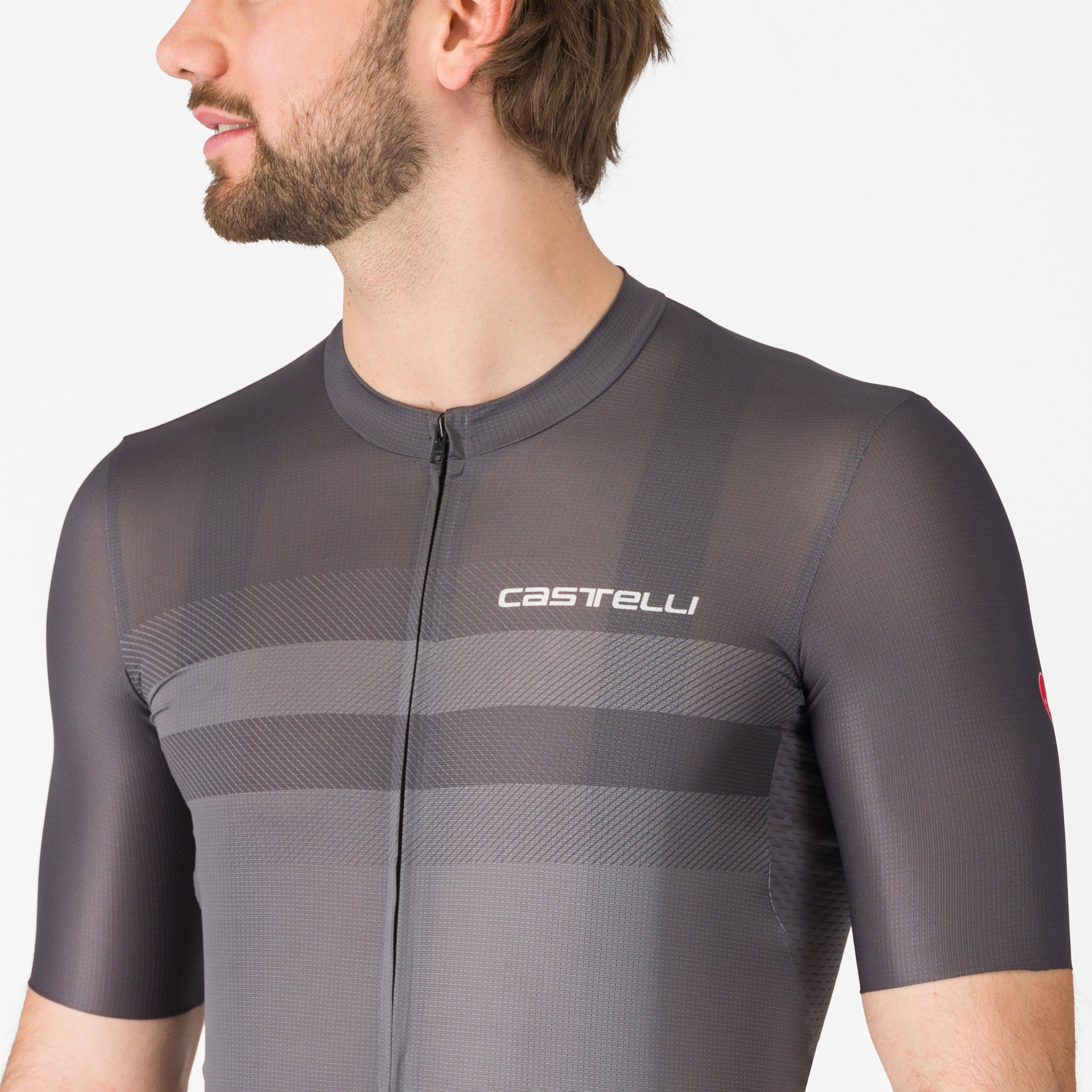 Simbolo jersey - smoky gray/dark gray - castelli