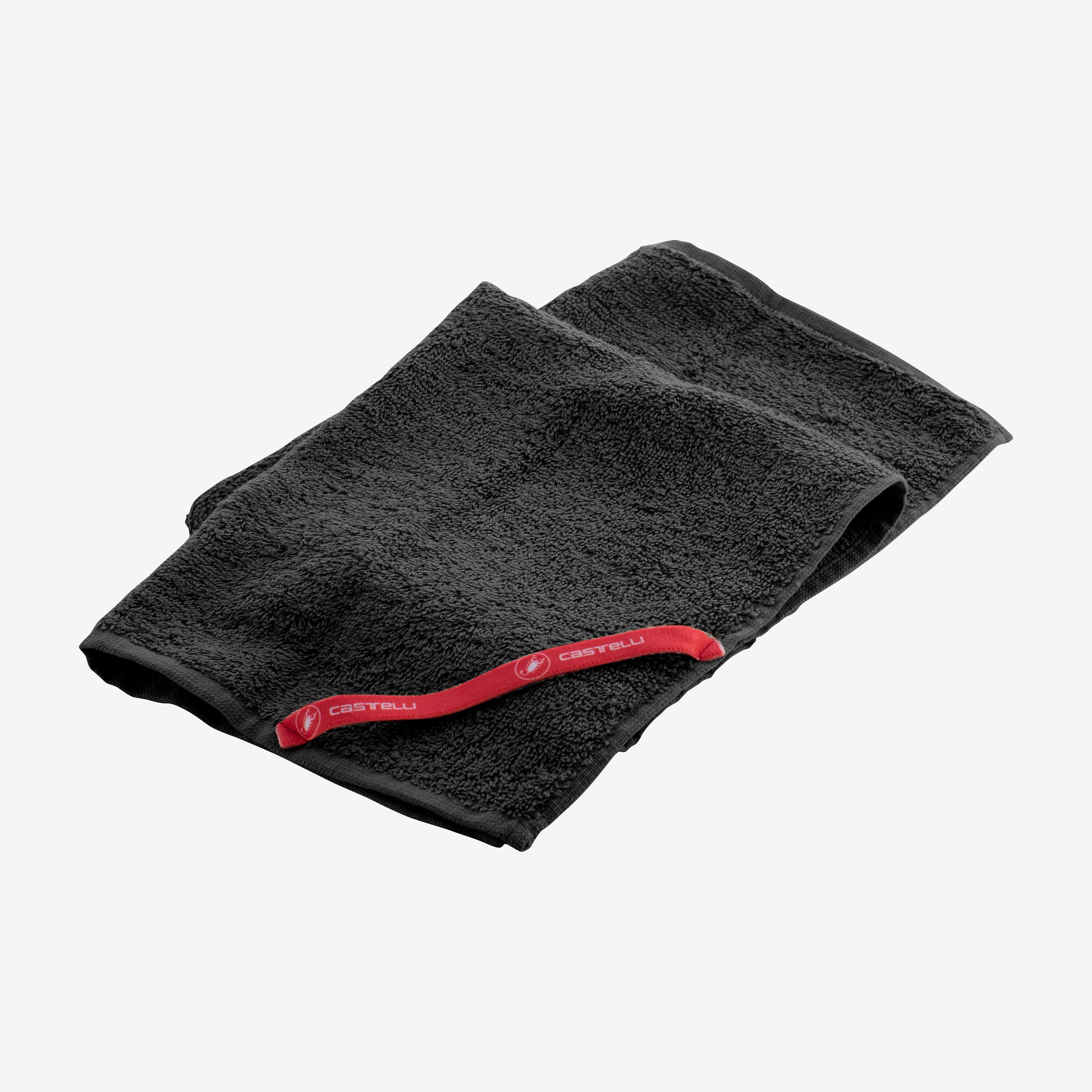 Castelli insider towel - black/red - castelli