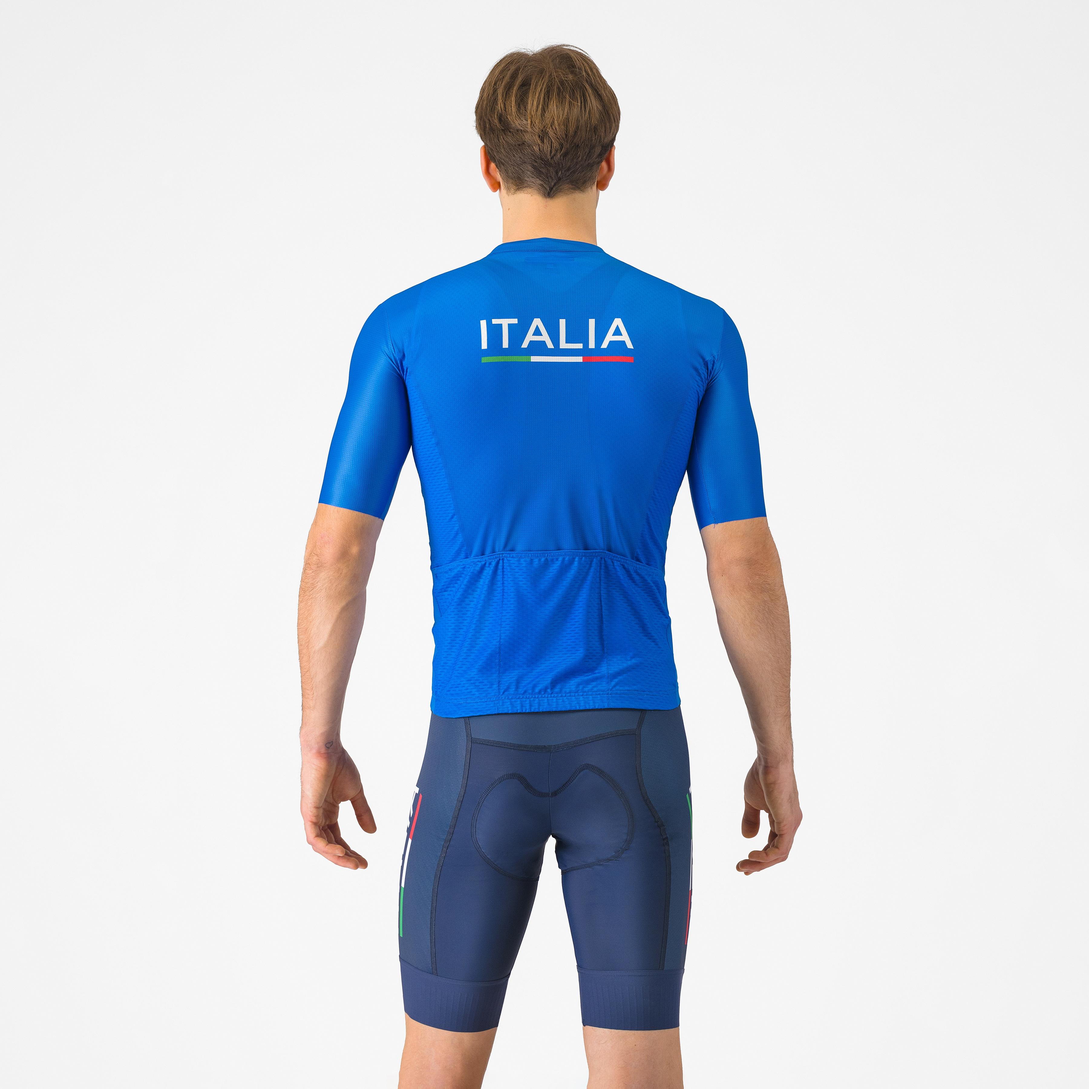 Italia competizione bibshort - belgian blue - castelli