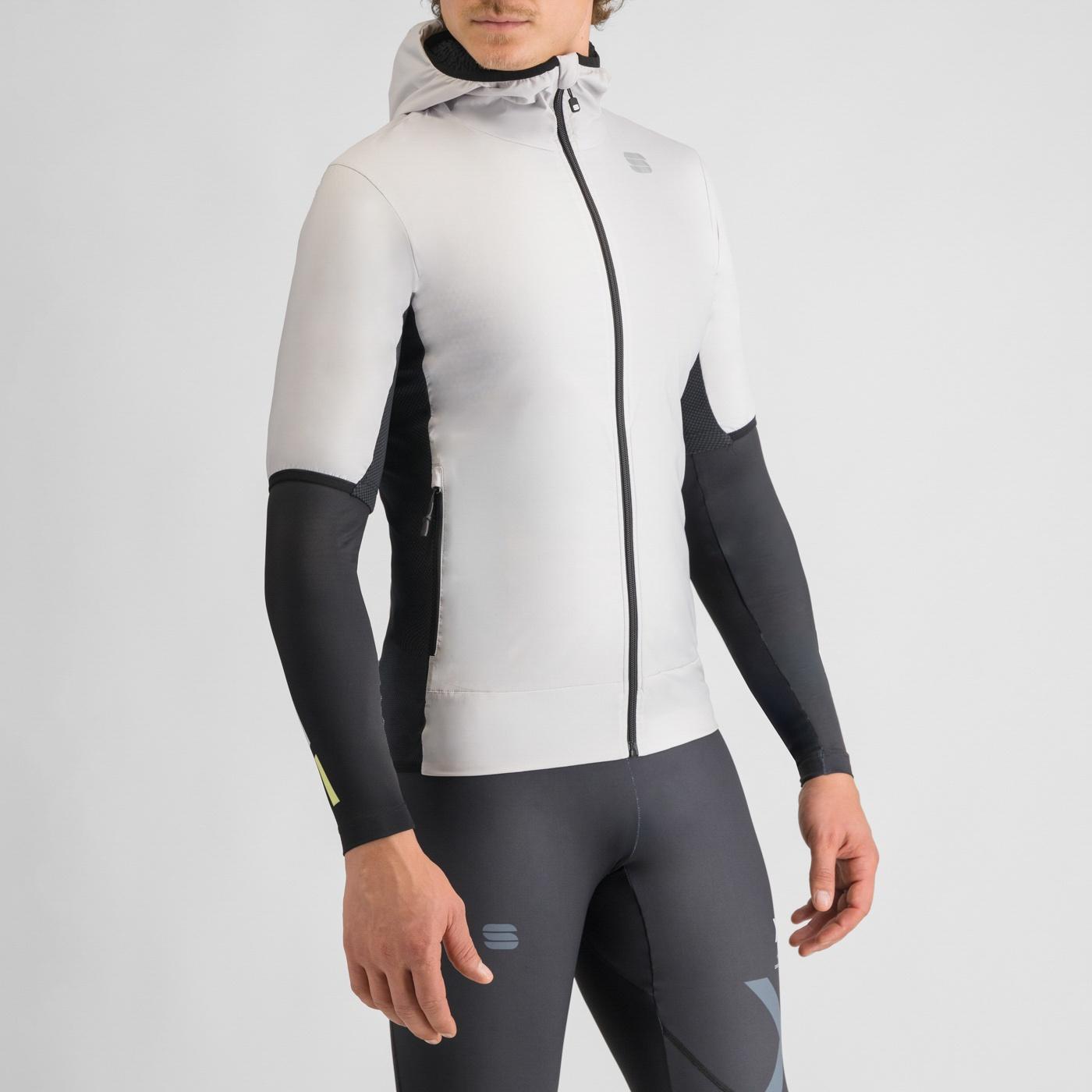 Puffy jacket - stone gray/black - sportful