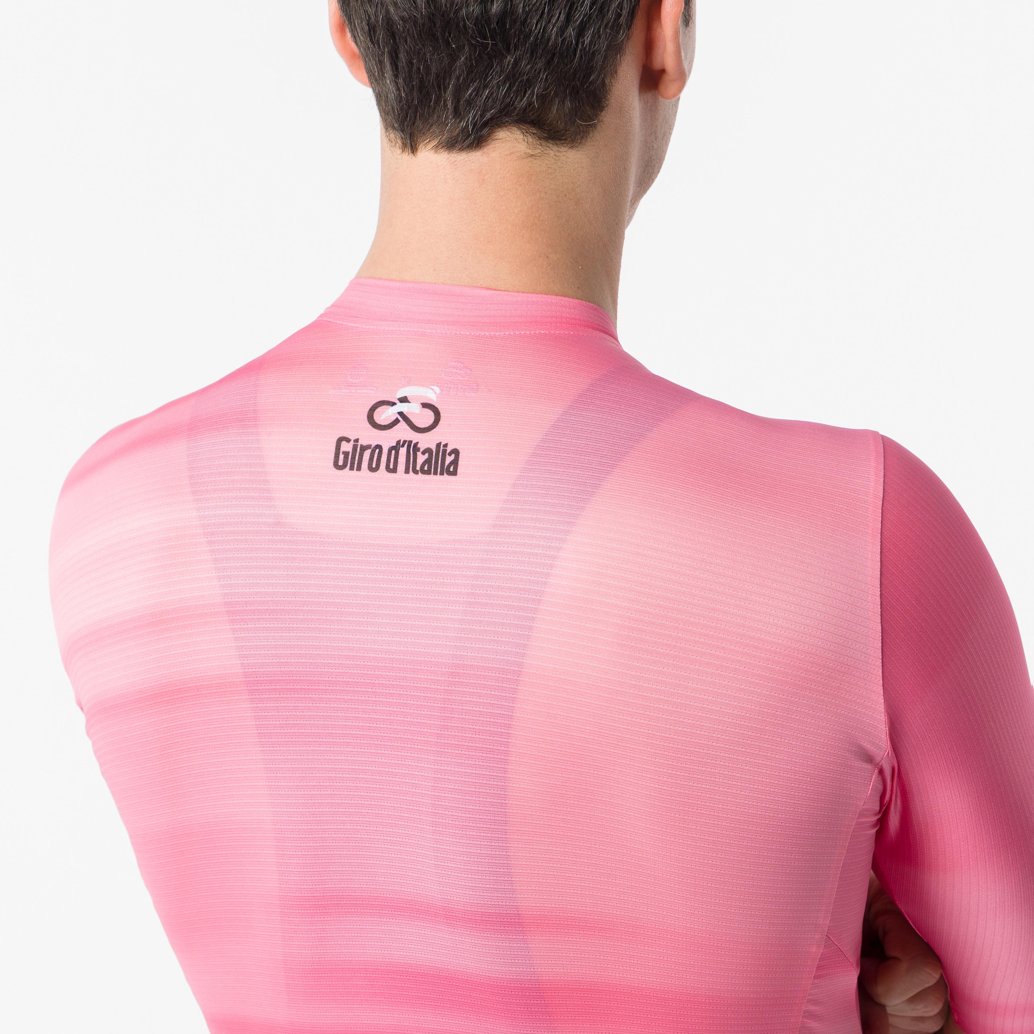 #giro109 espresso 2 jersey - rosa giro - castelli