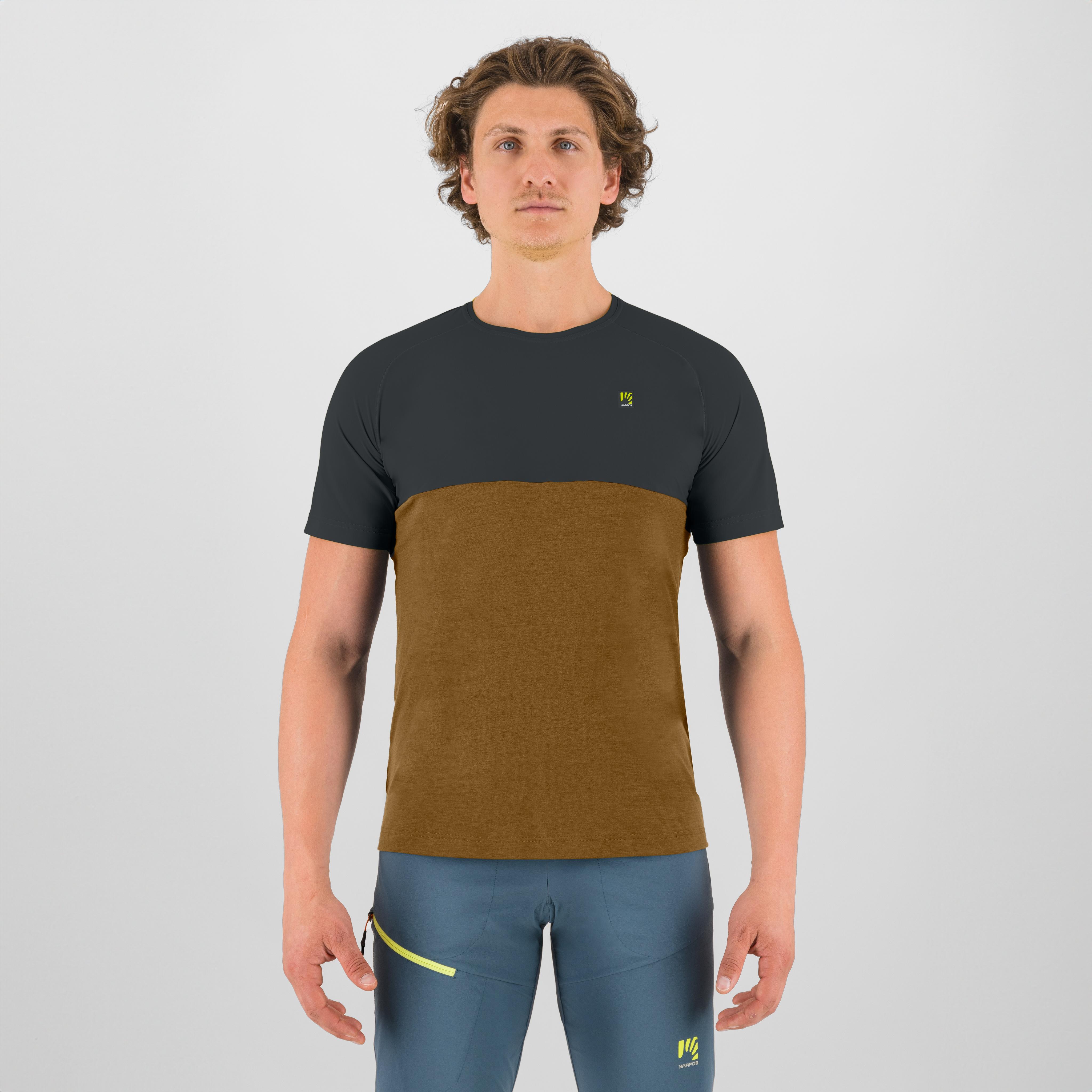 Cimonega t-shirt - bronze/woodl.gray - karpos