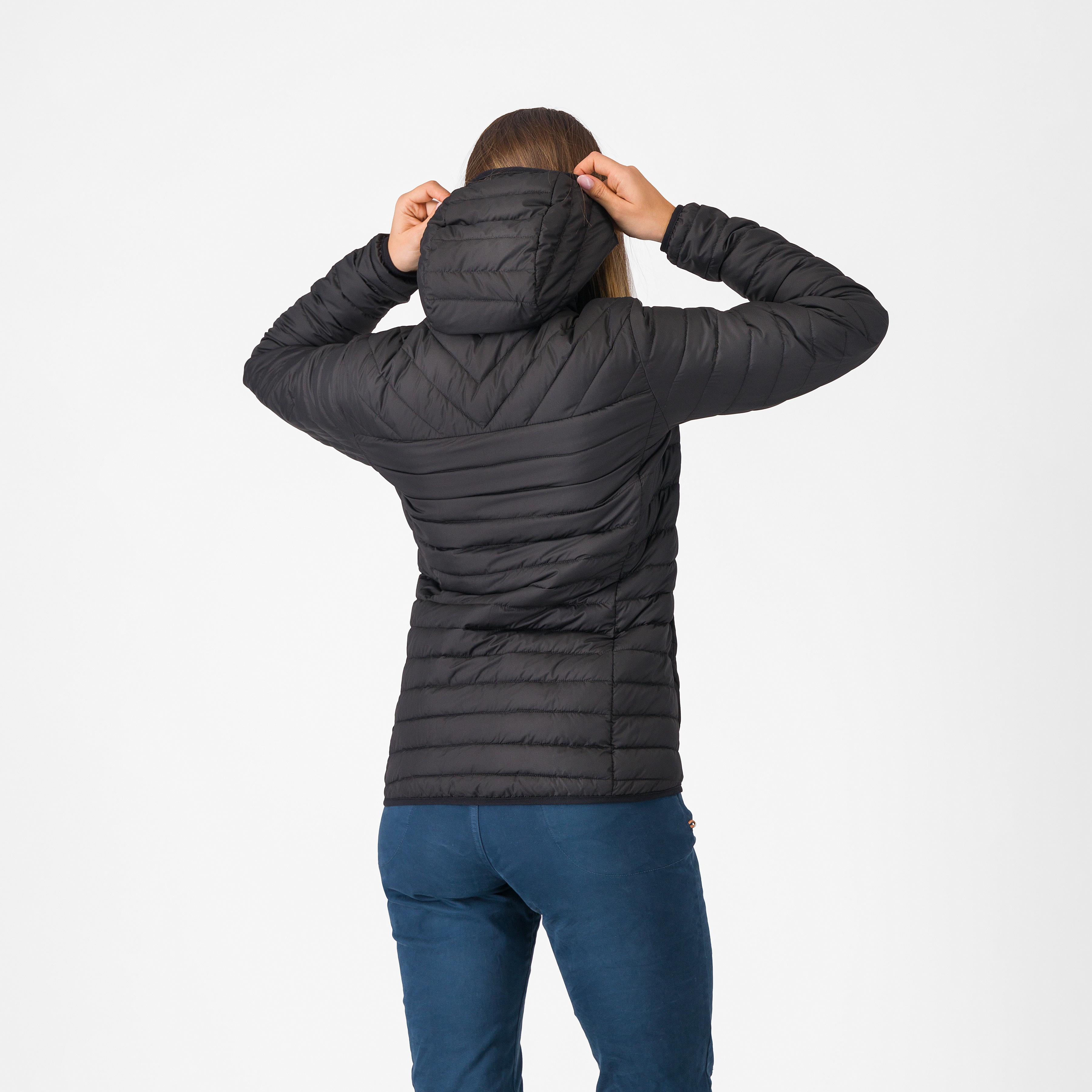 Classico w puffy jacket - black - castelli