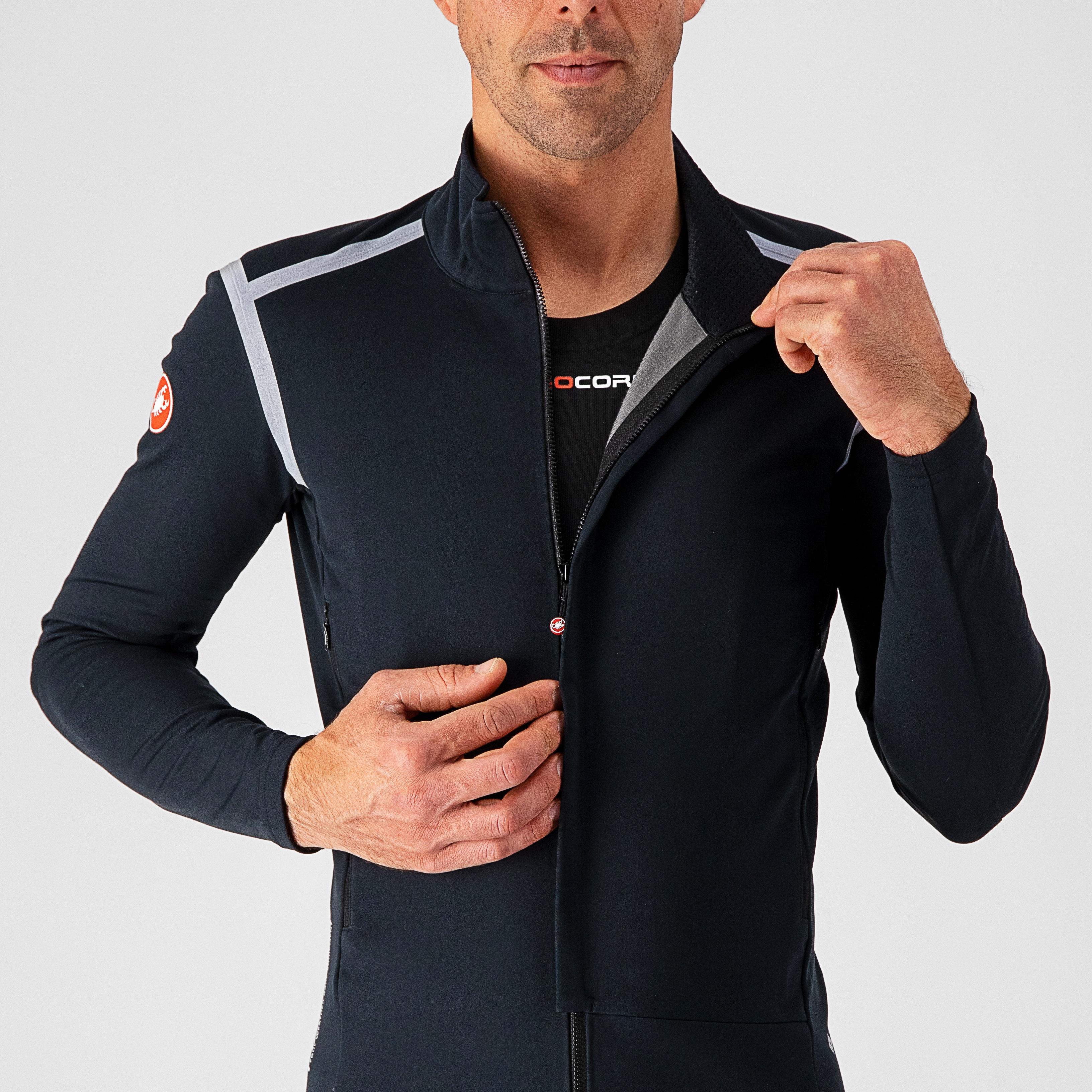 Perfetto ros long sleeve - light black - castelli