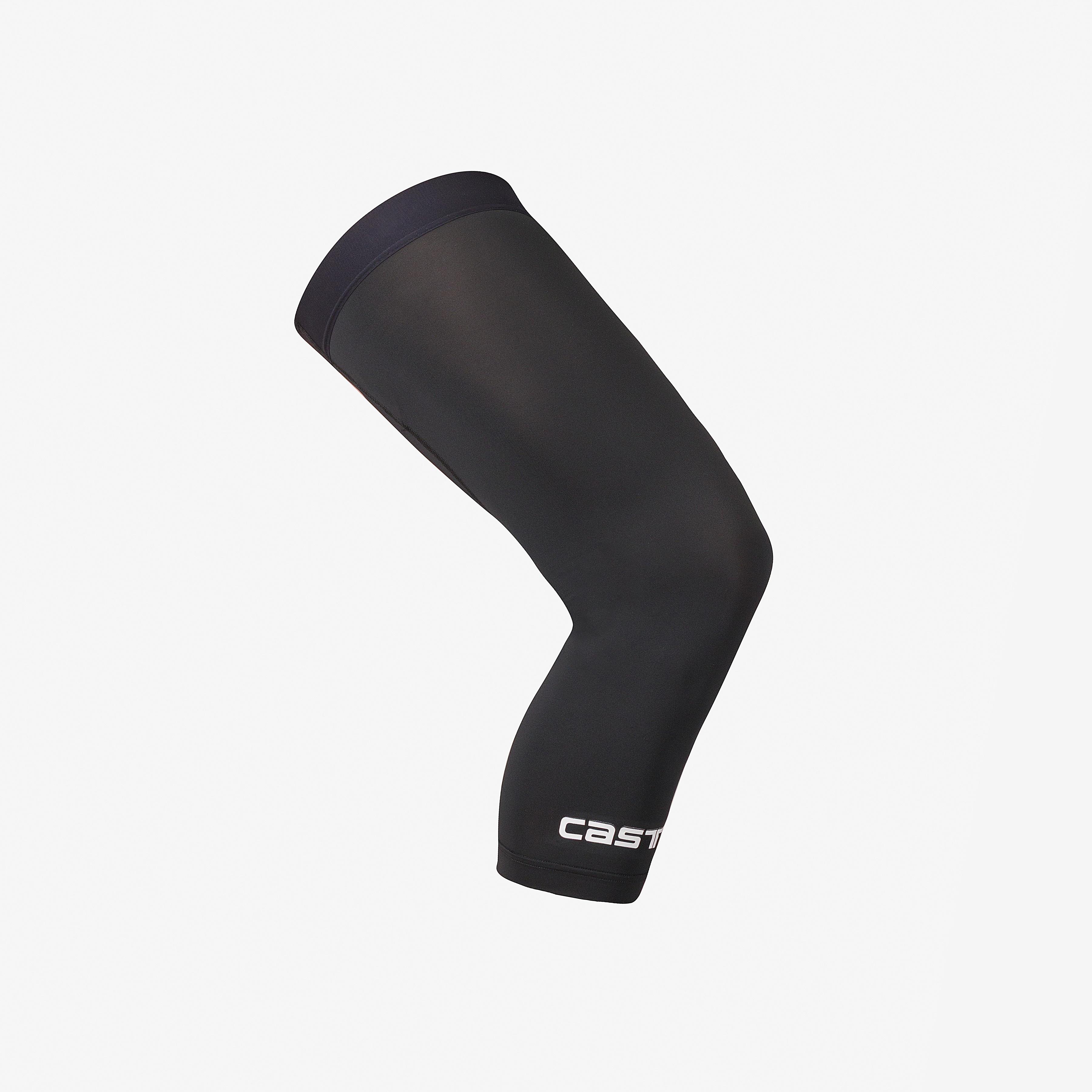 Upf 50 + light knee 2 sleeves - black - castelli