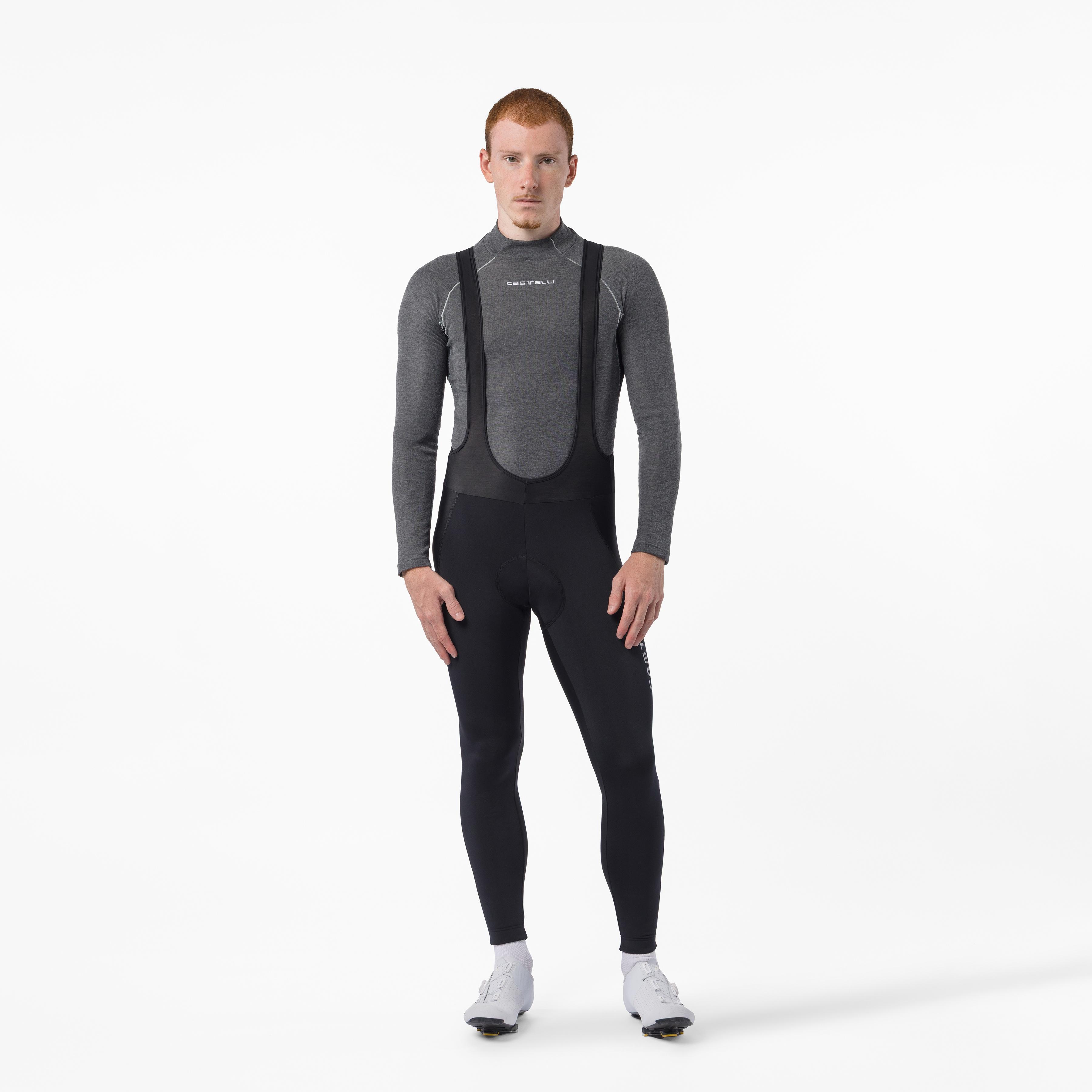 Entrata 2 wind bibtight - black - castelli
