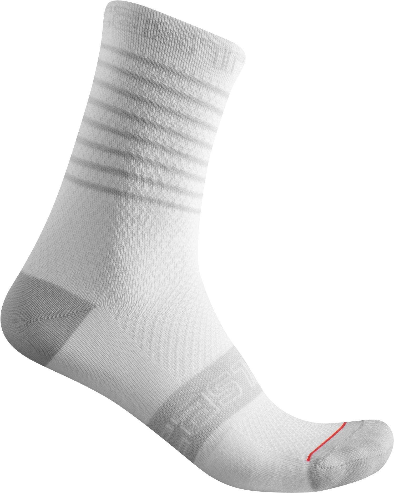 Superleggera w 12 sock - white - castelli