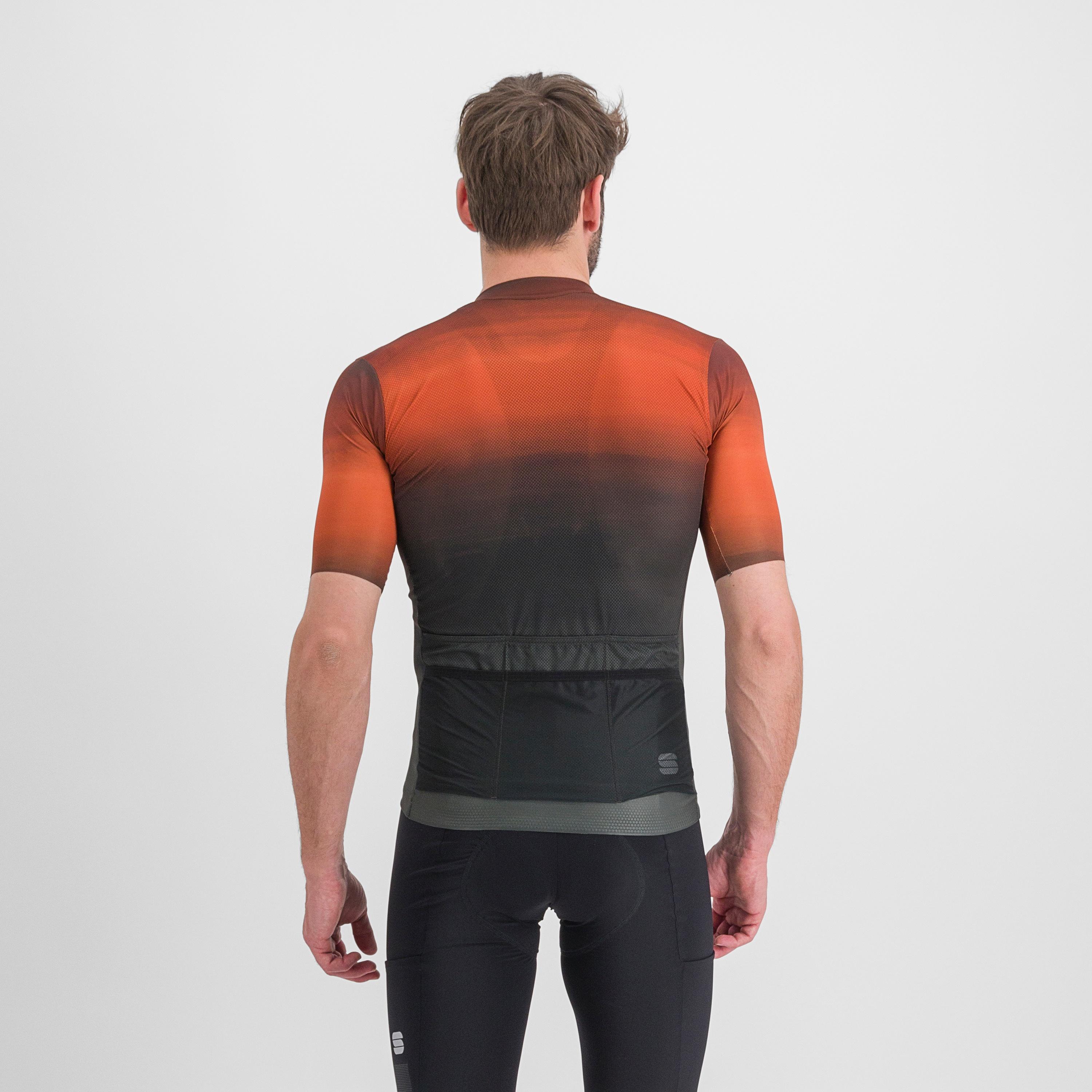 Flow supergiara jersey - hucklberry light red - sportful