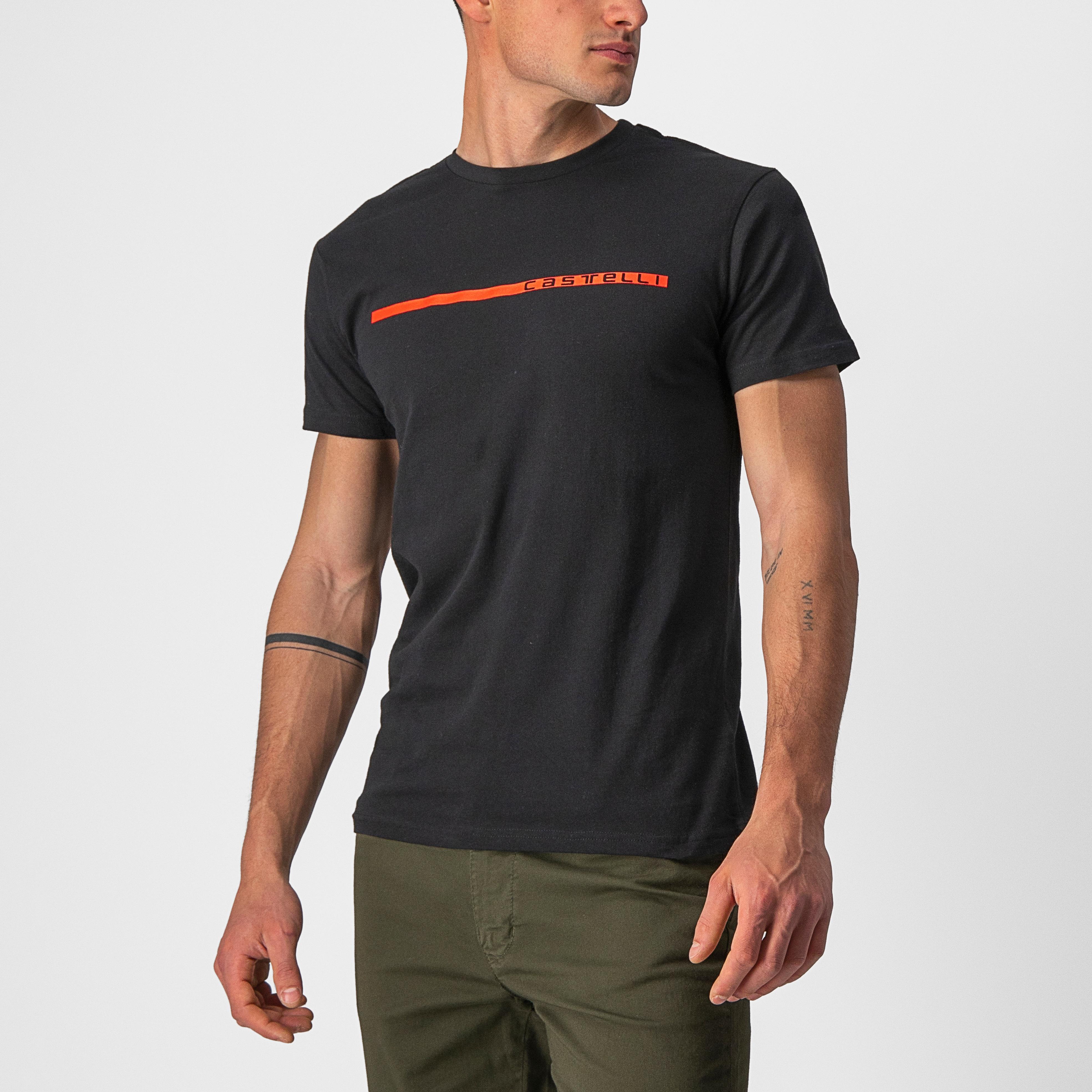 Ventaglio tee - black/red - castelli