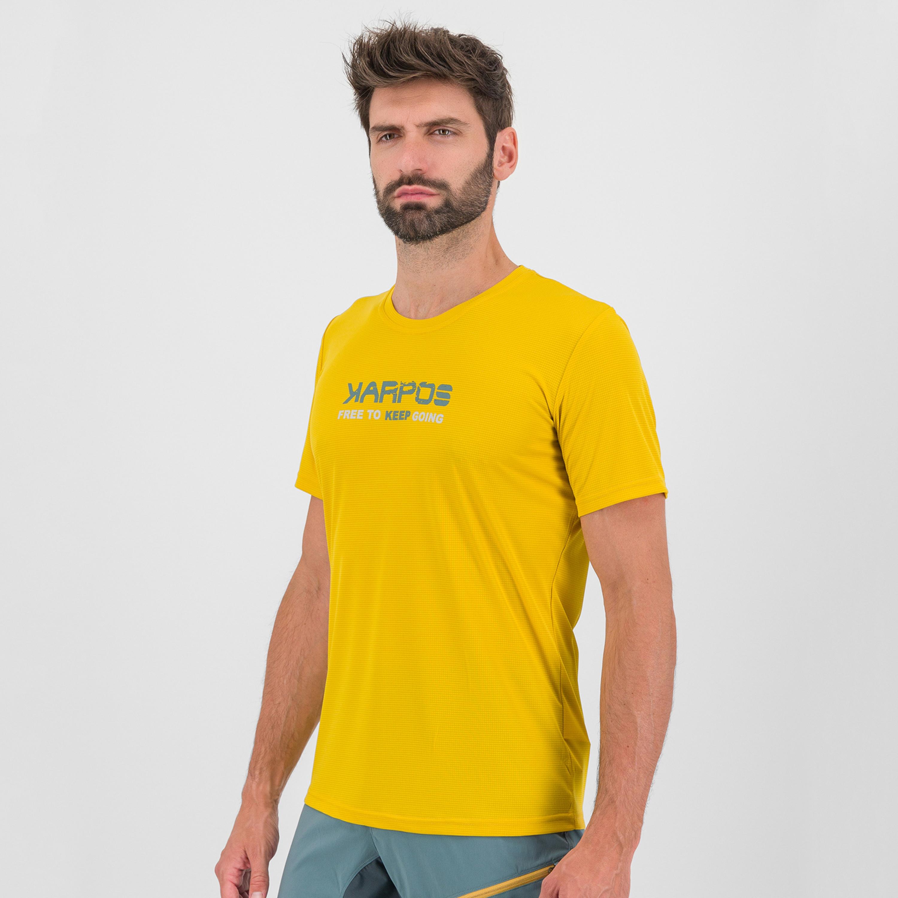 Val federia tee - lemon curry print 1 - karpos
