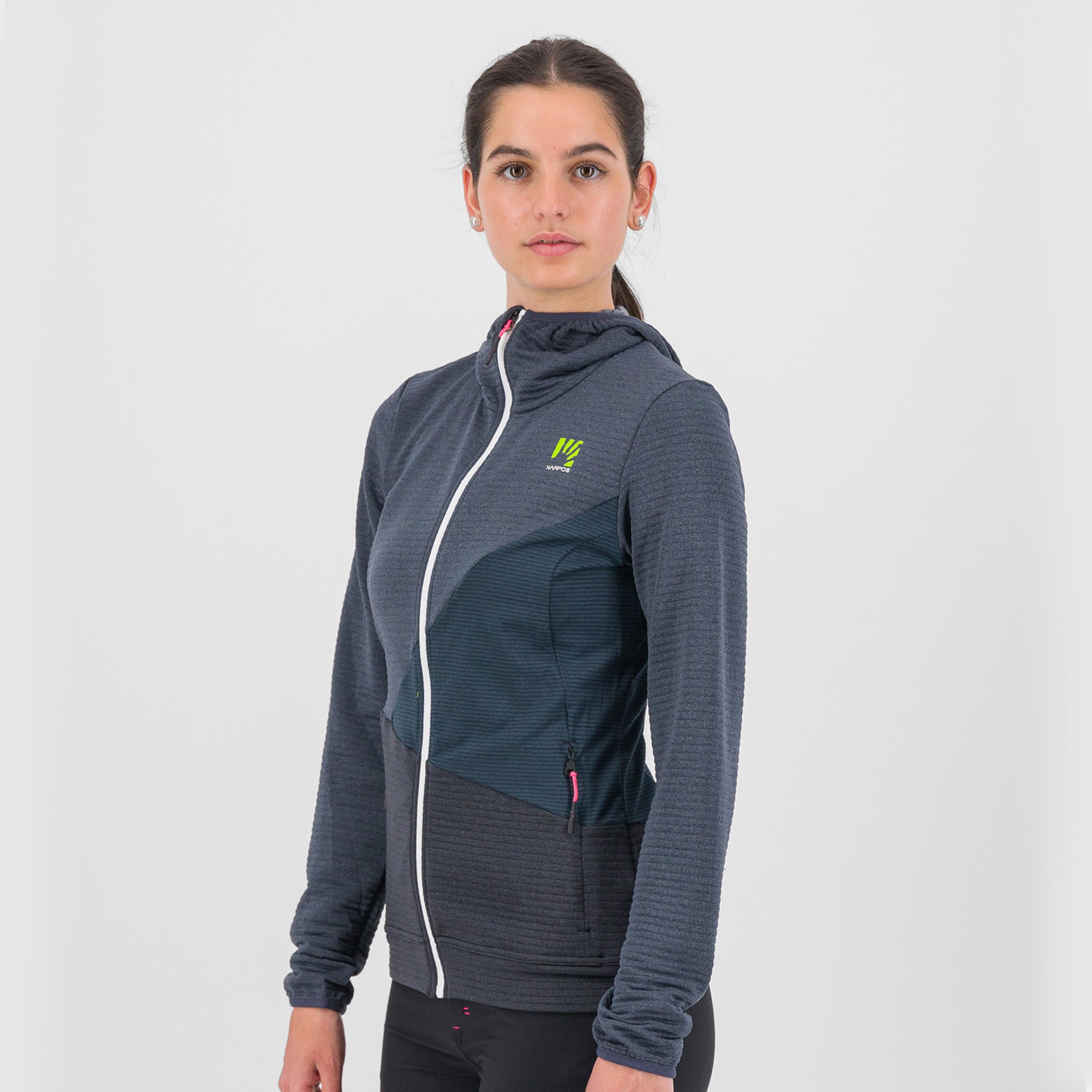 Nuvolau w fleece - ombre blue/black - karpos