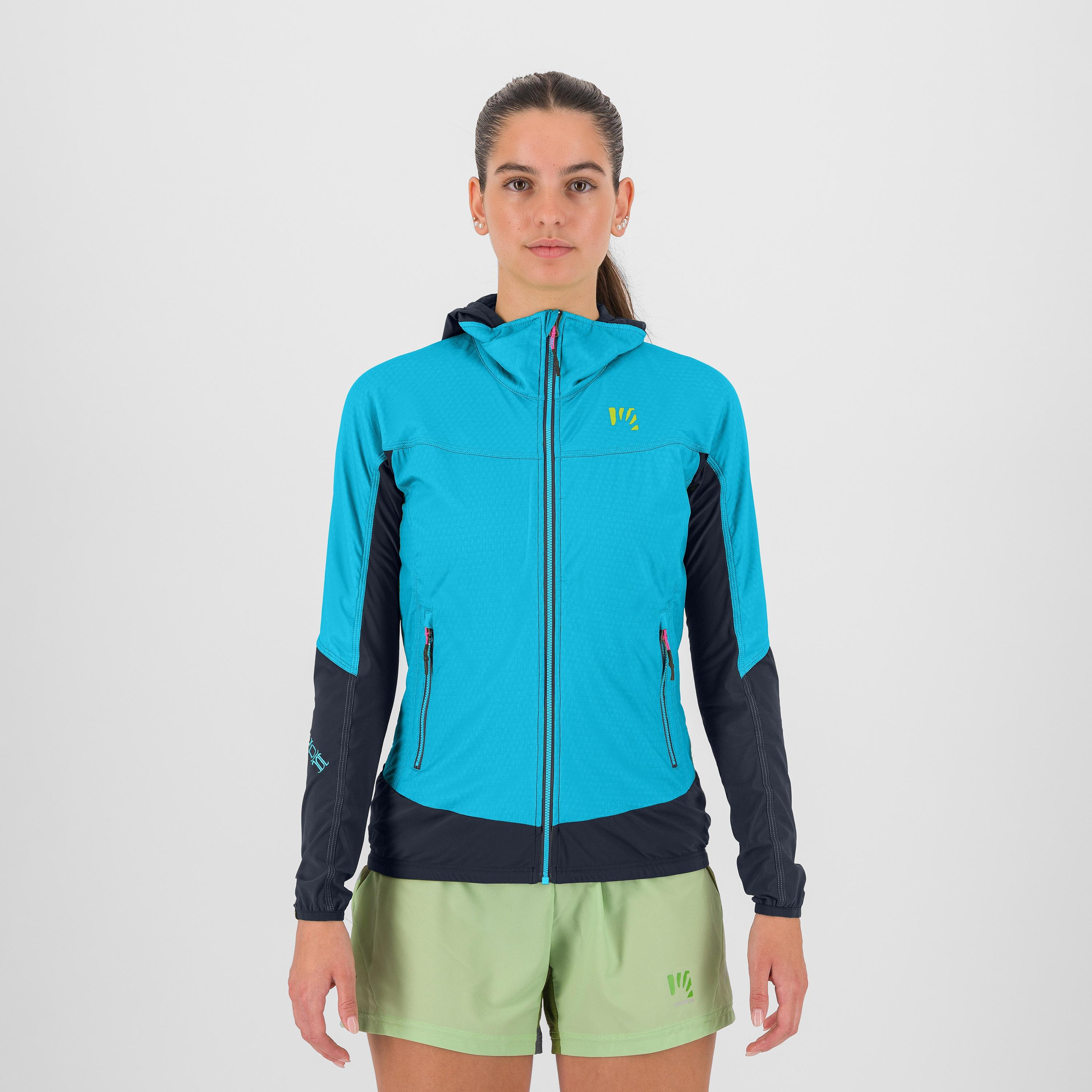 Lavaredo w jacket - blue atoll/sky captain - karpos