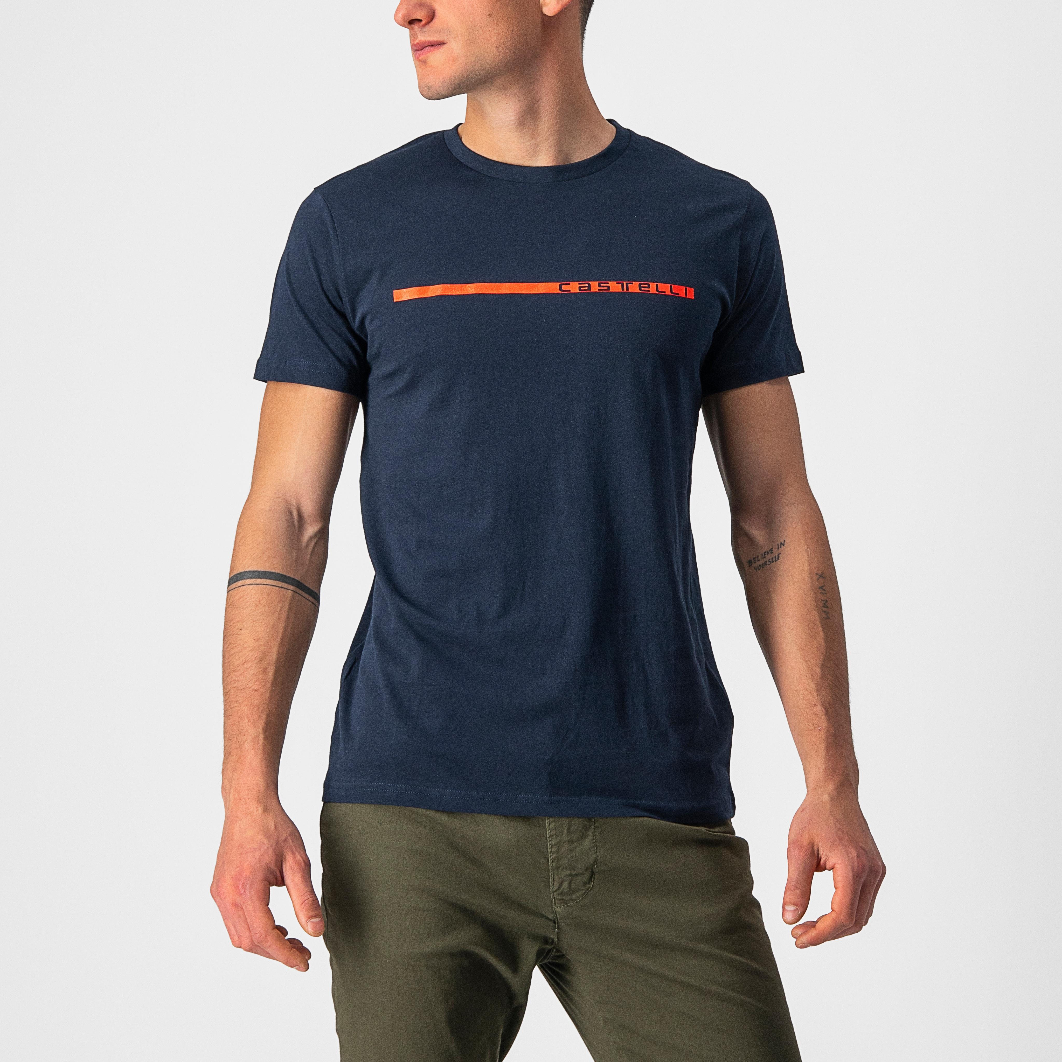 Ventaglio tee - savile blue/red - castelli