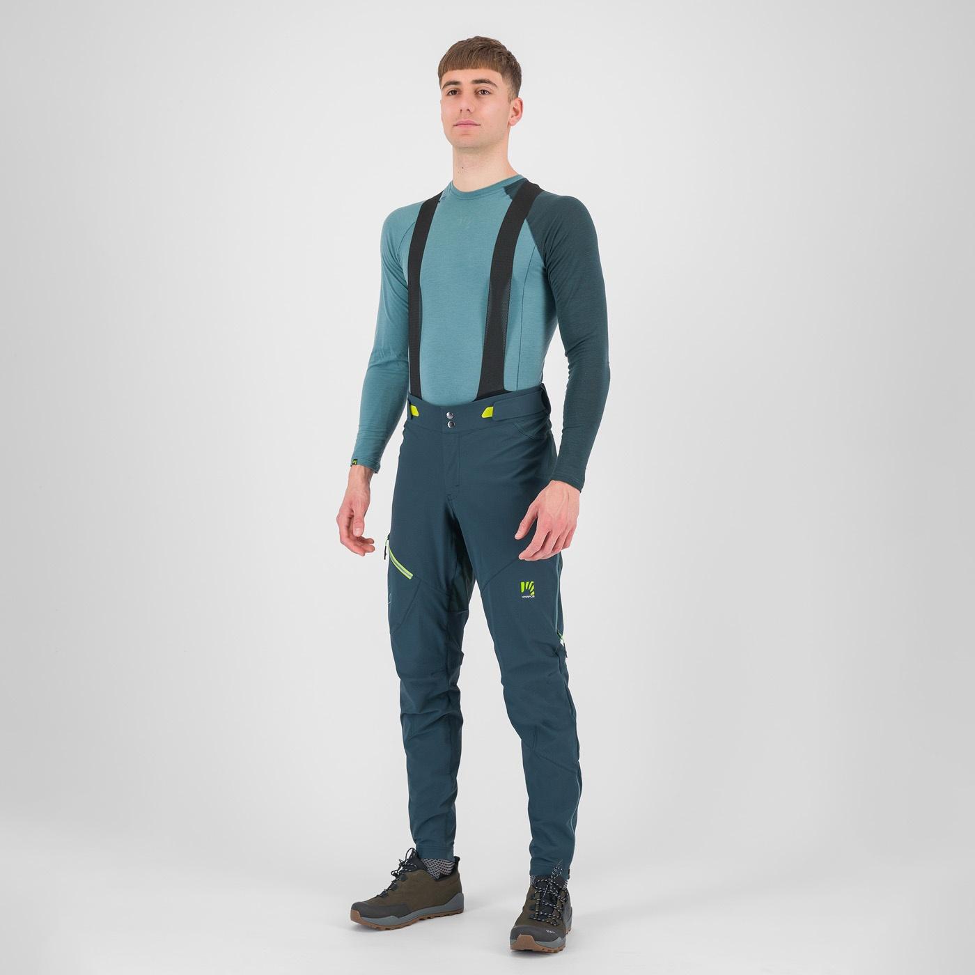 Val viola winter pant - forest/kiwi colada - karpos