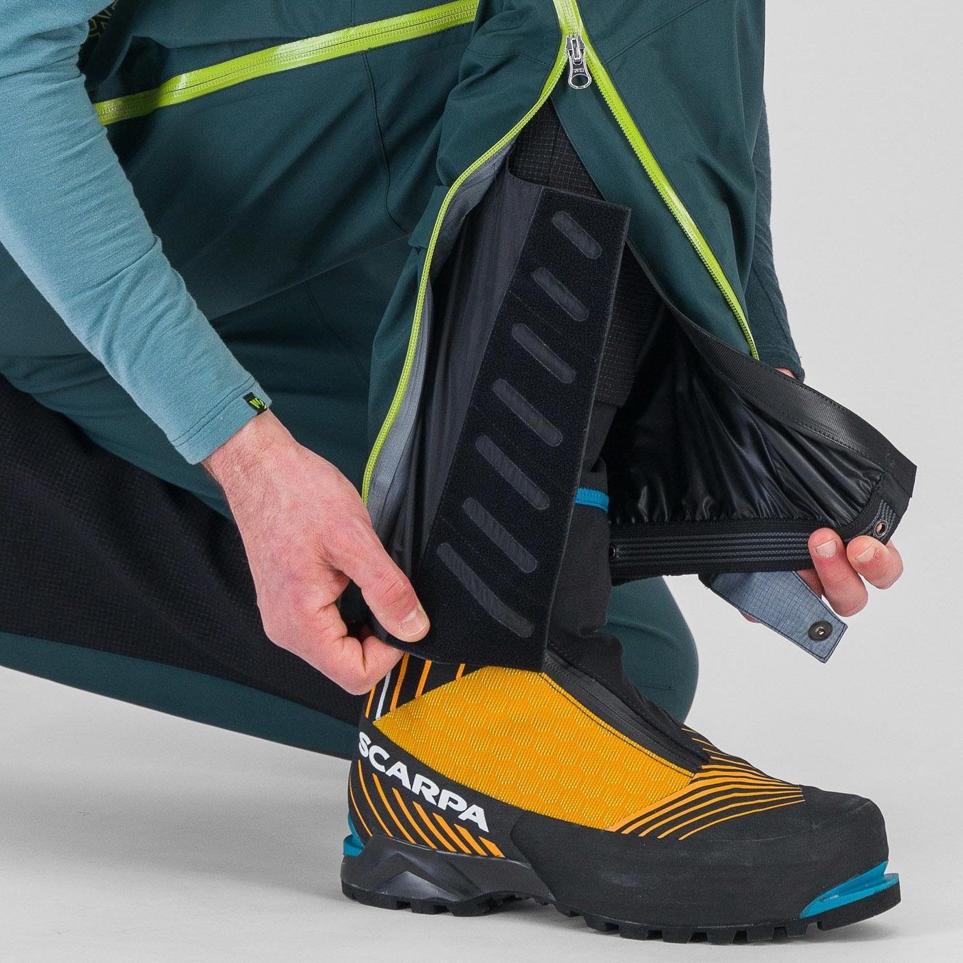 Highest goretex shell pants - forest - karpos