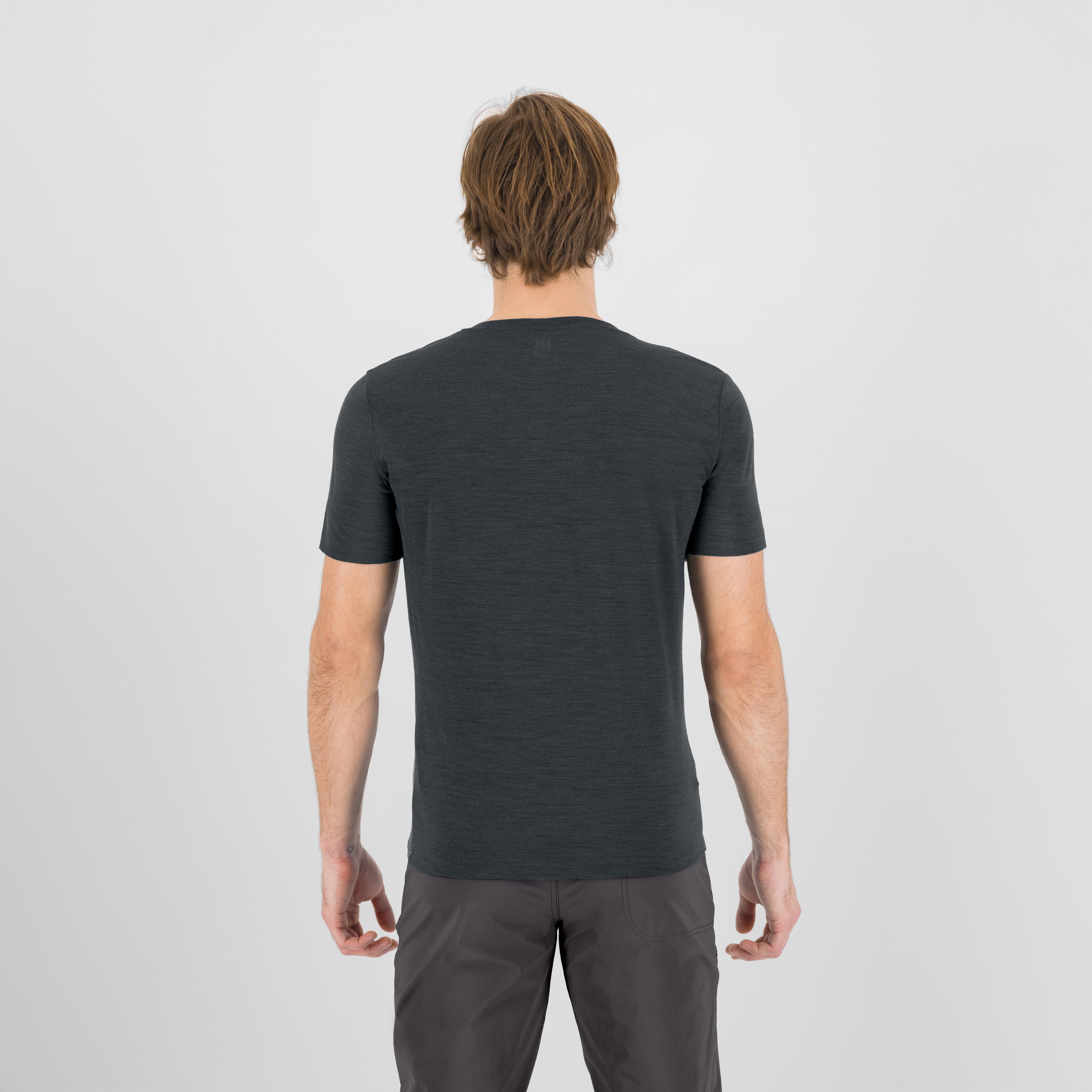 Taiole merino t-shirt - bronze/woodl.gray - karpos