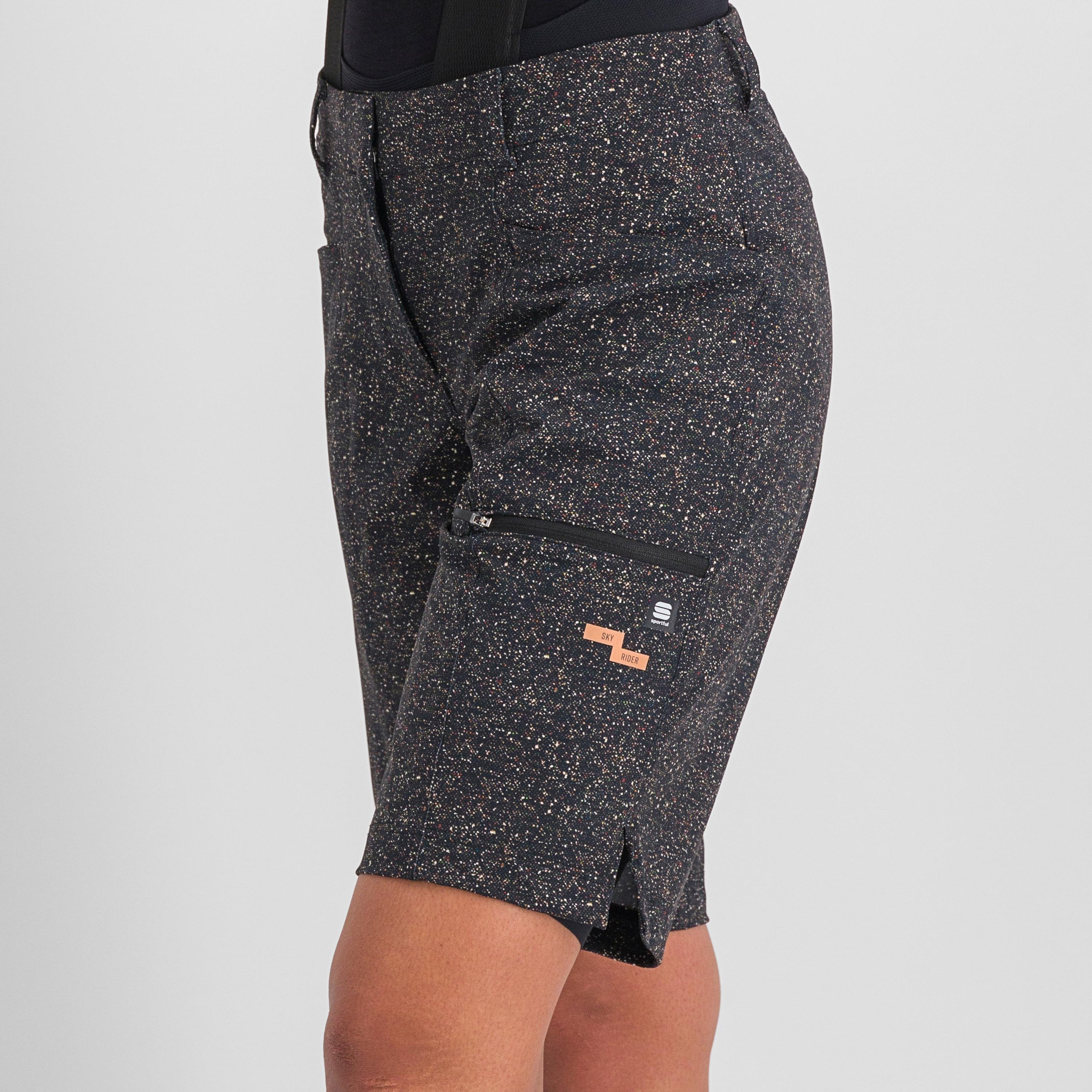 Sky rider giara w overshort - black - sportful
