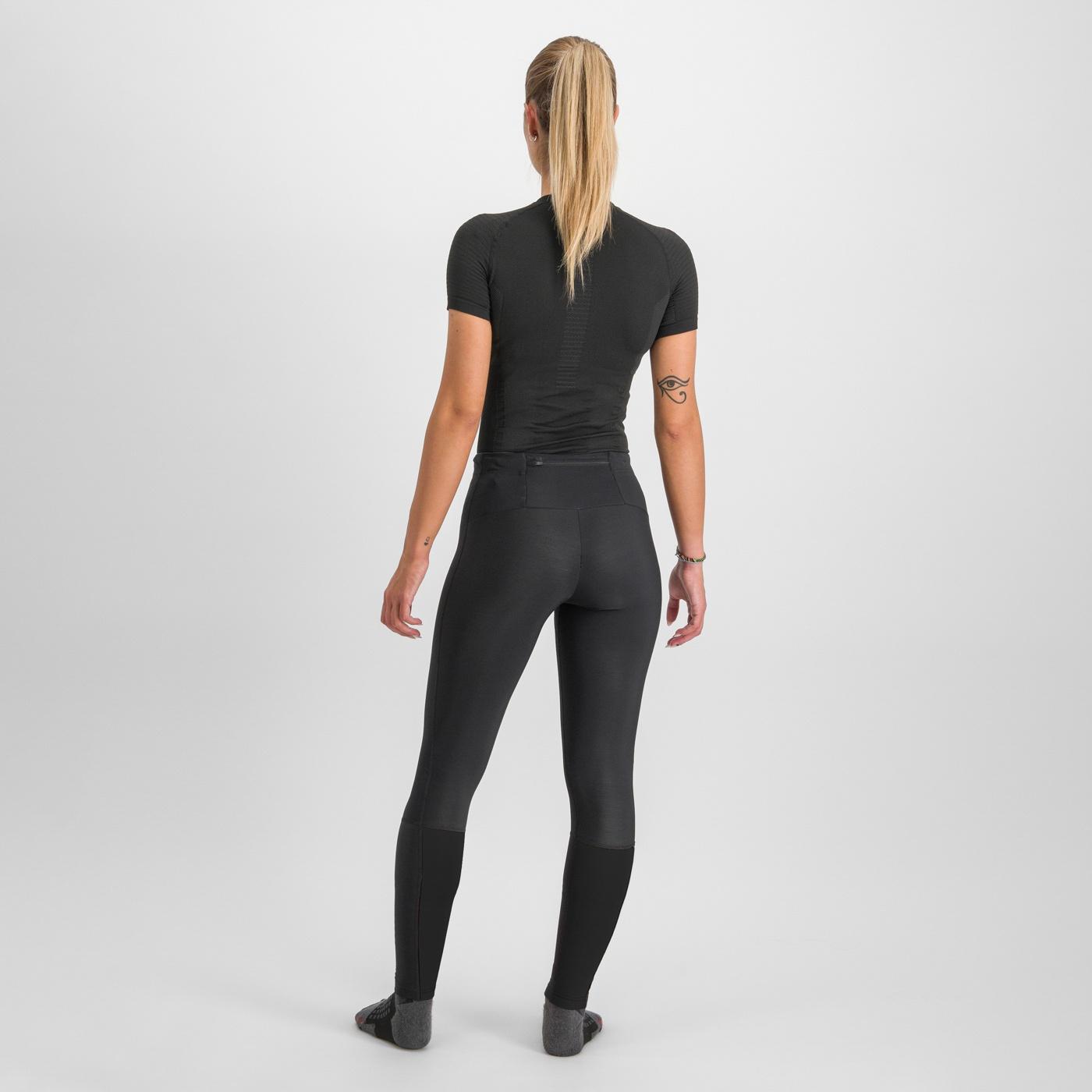 Cardio tech w protected tight - black - sportful