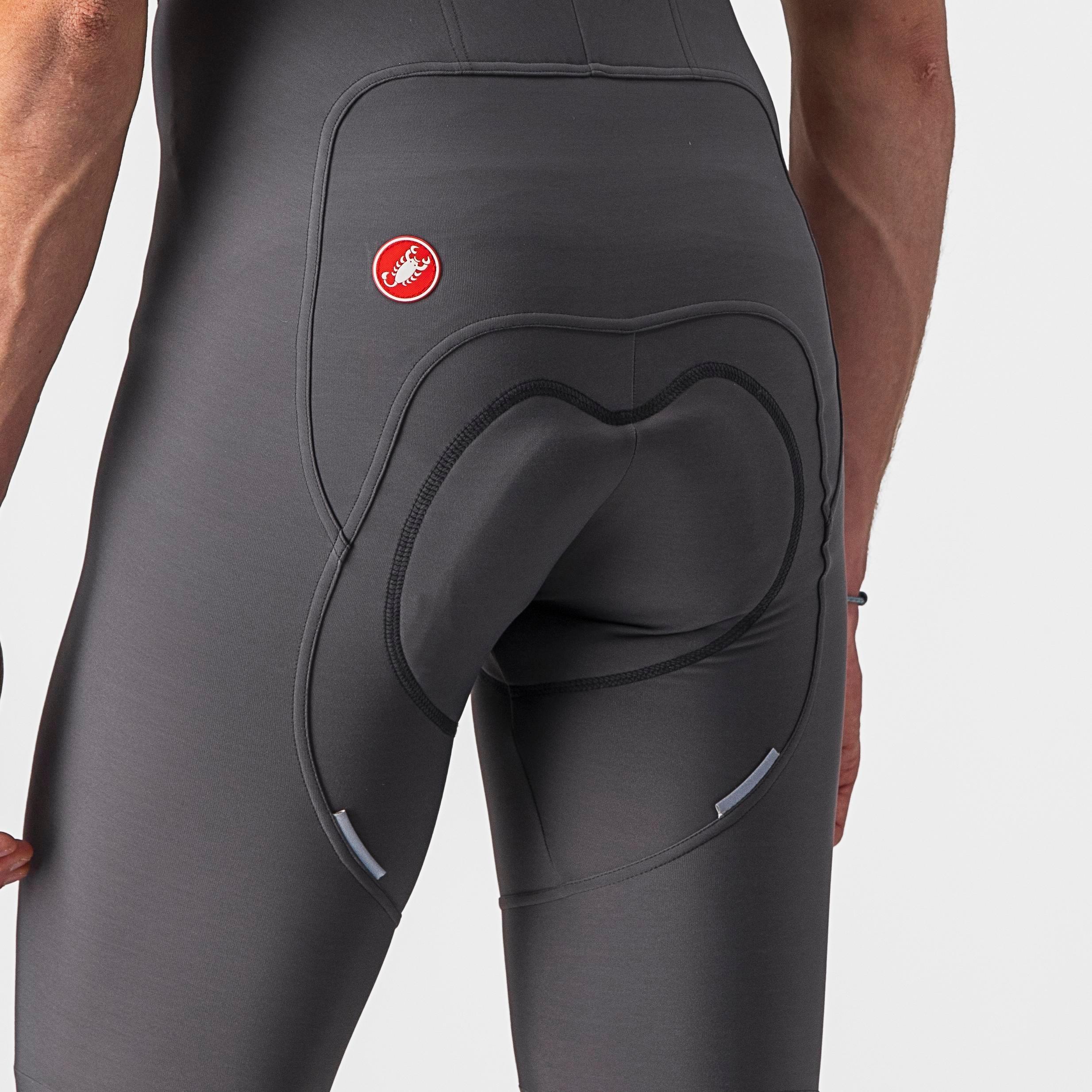 Free aero rc bibtight - dark gray - castelli