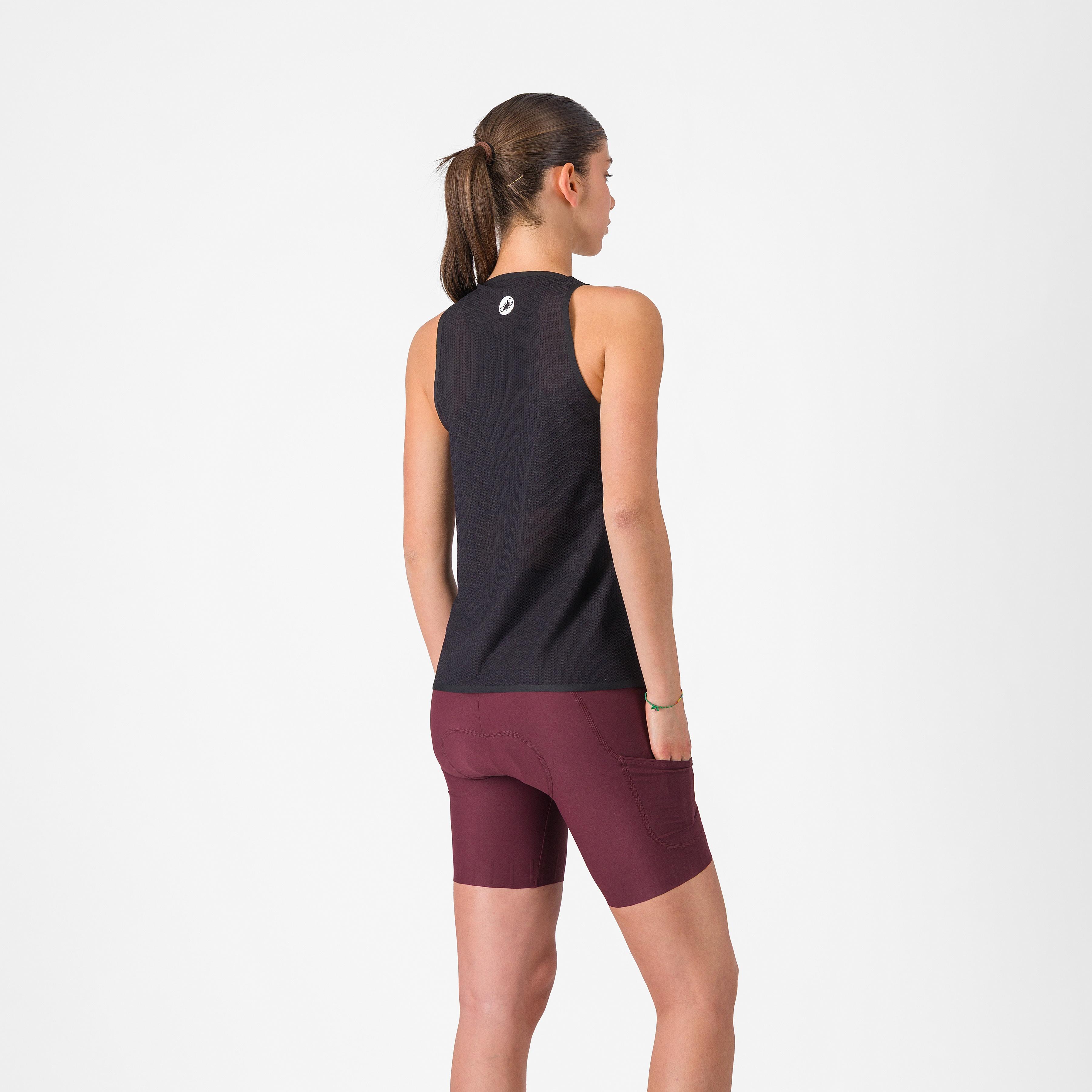 Comfort travel short - deep bordeaux - castelli
