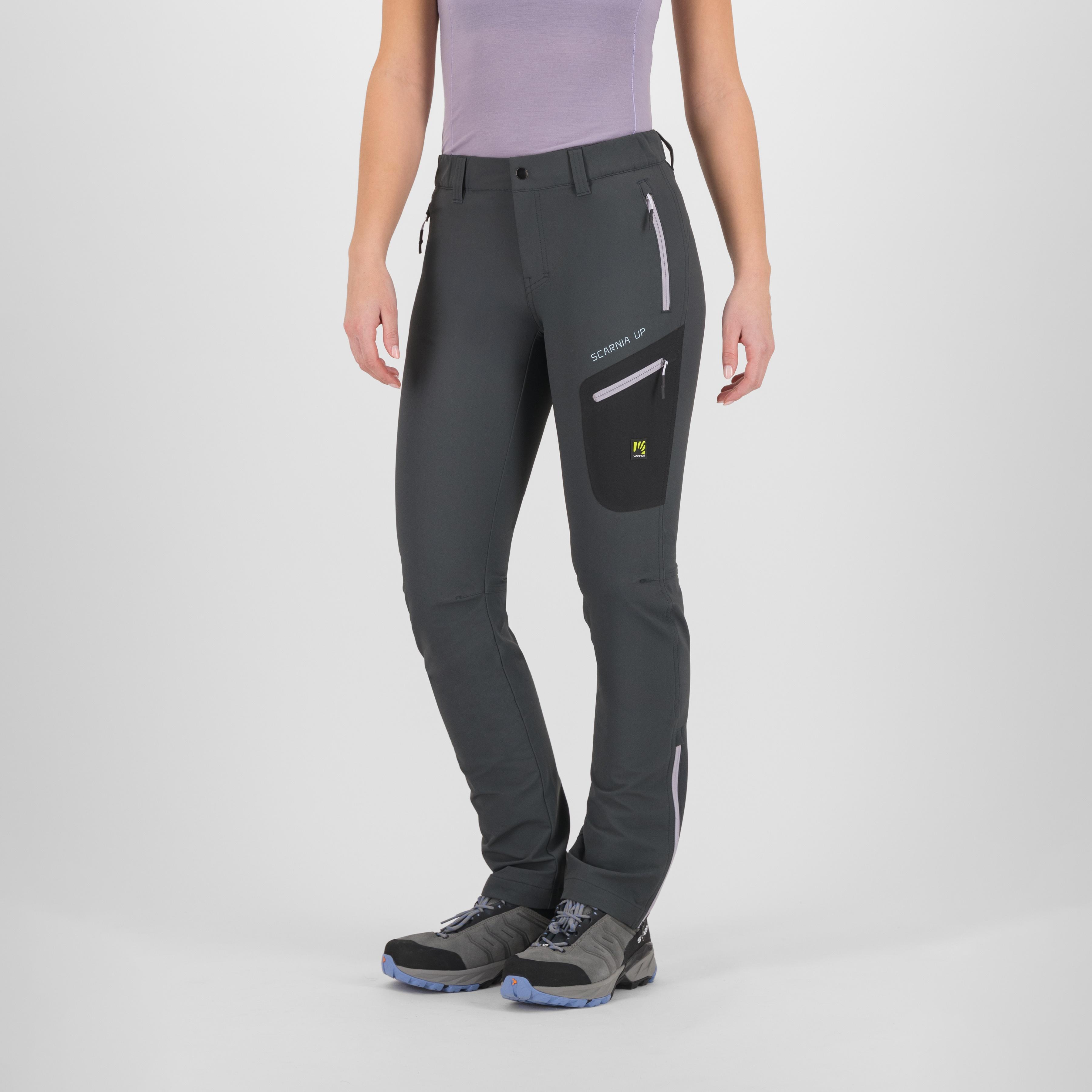Scarnia up w pants - woodl.gray/lavender - karpos