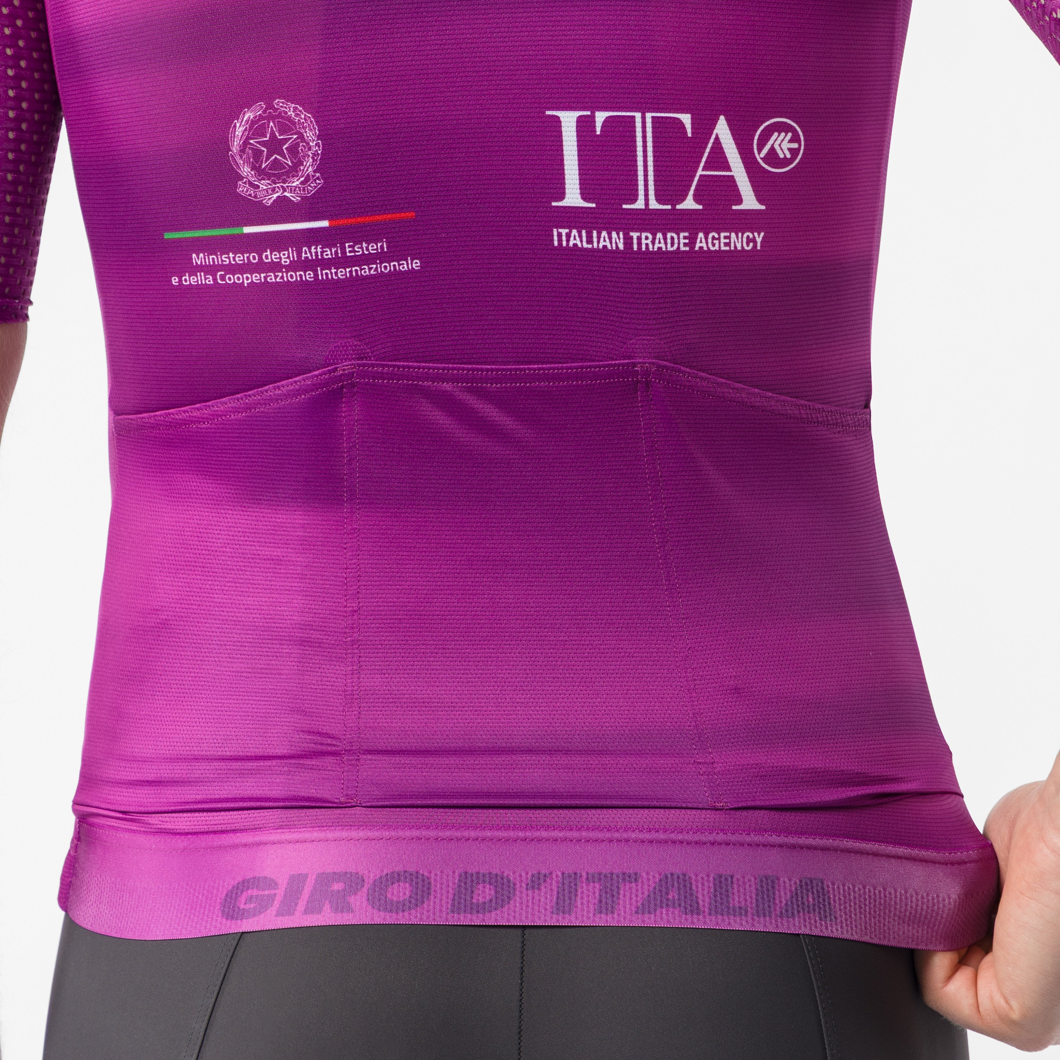 #giro109 race 8s jersey - ciclamino - castelli