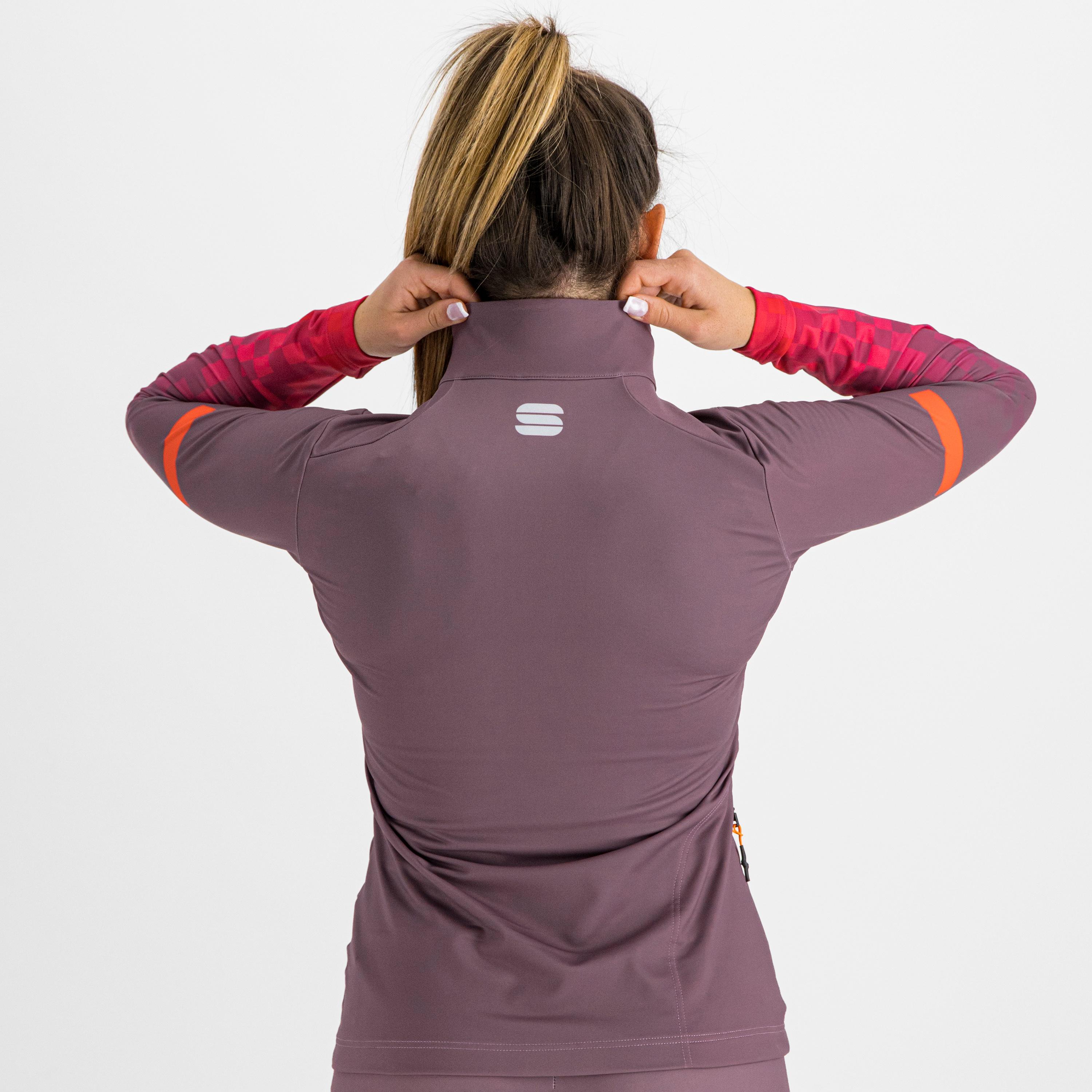 Squadra w jersey - mauve / rasberry - sportful