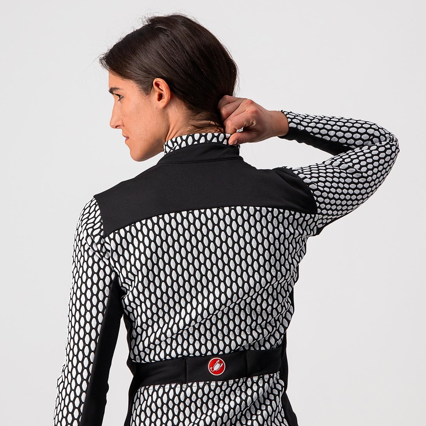 Sfida 2 jersey fz - black/white - castelli