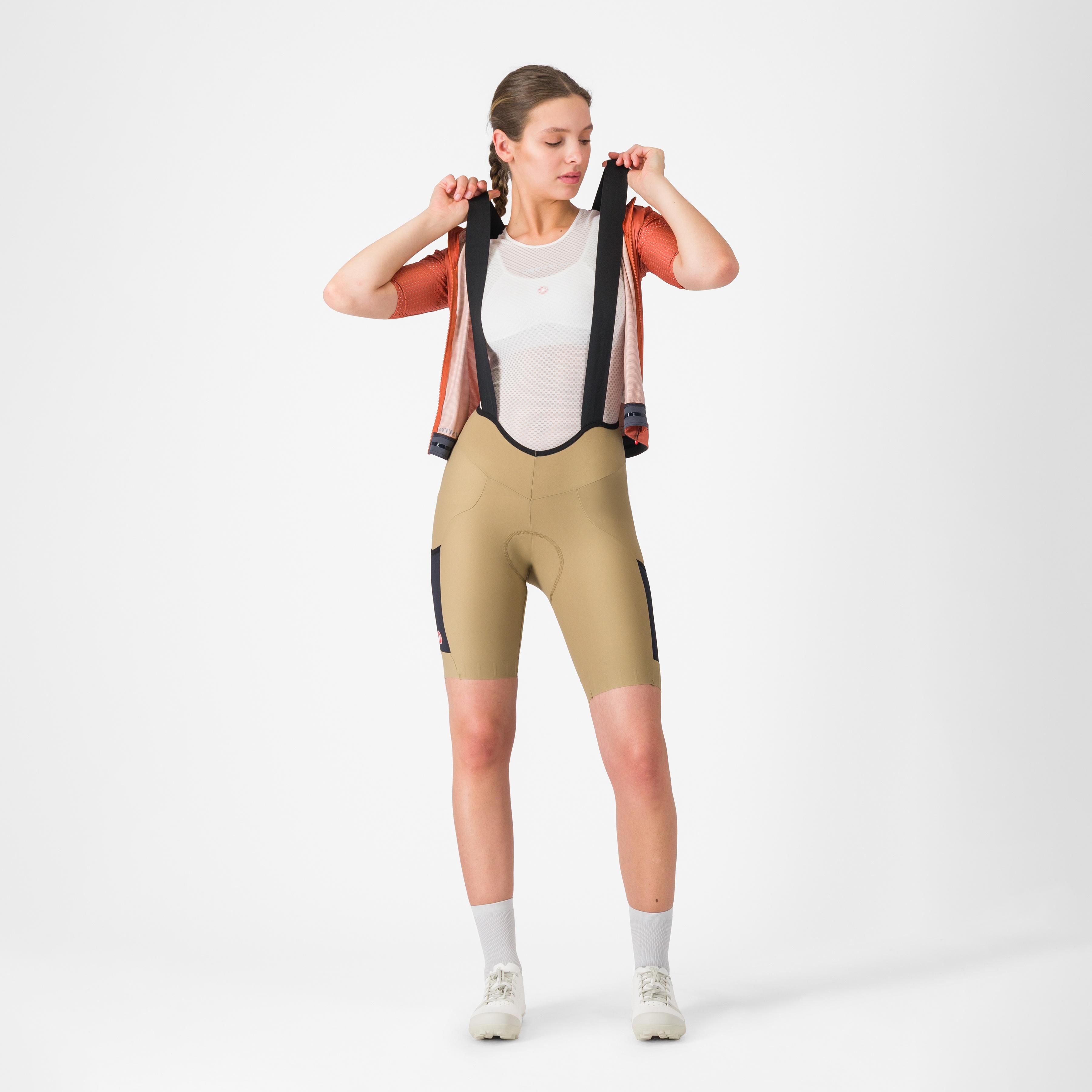 Unlimited endurance w dt bibshort - elmwood/black - castelli
